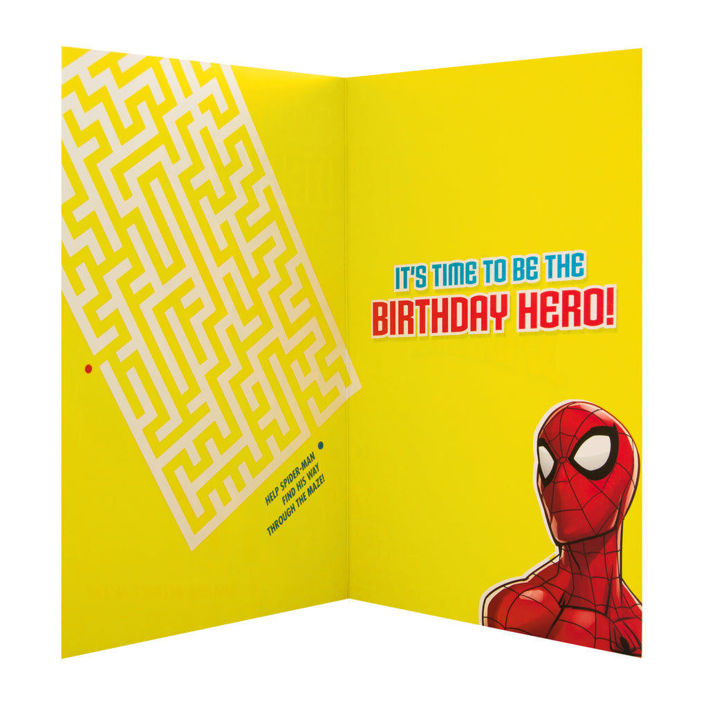 Wallpaper #42gqGJMBSpphPi3-rBHu36 Marvel Spider Man Birthday Card for Nephew Hallmark Uk