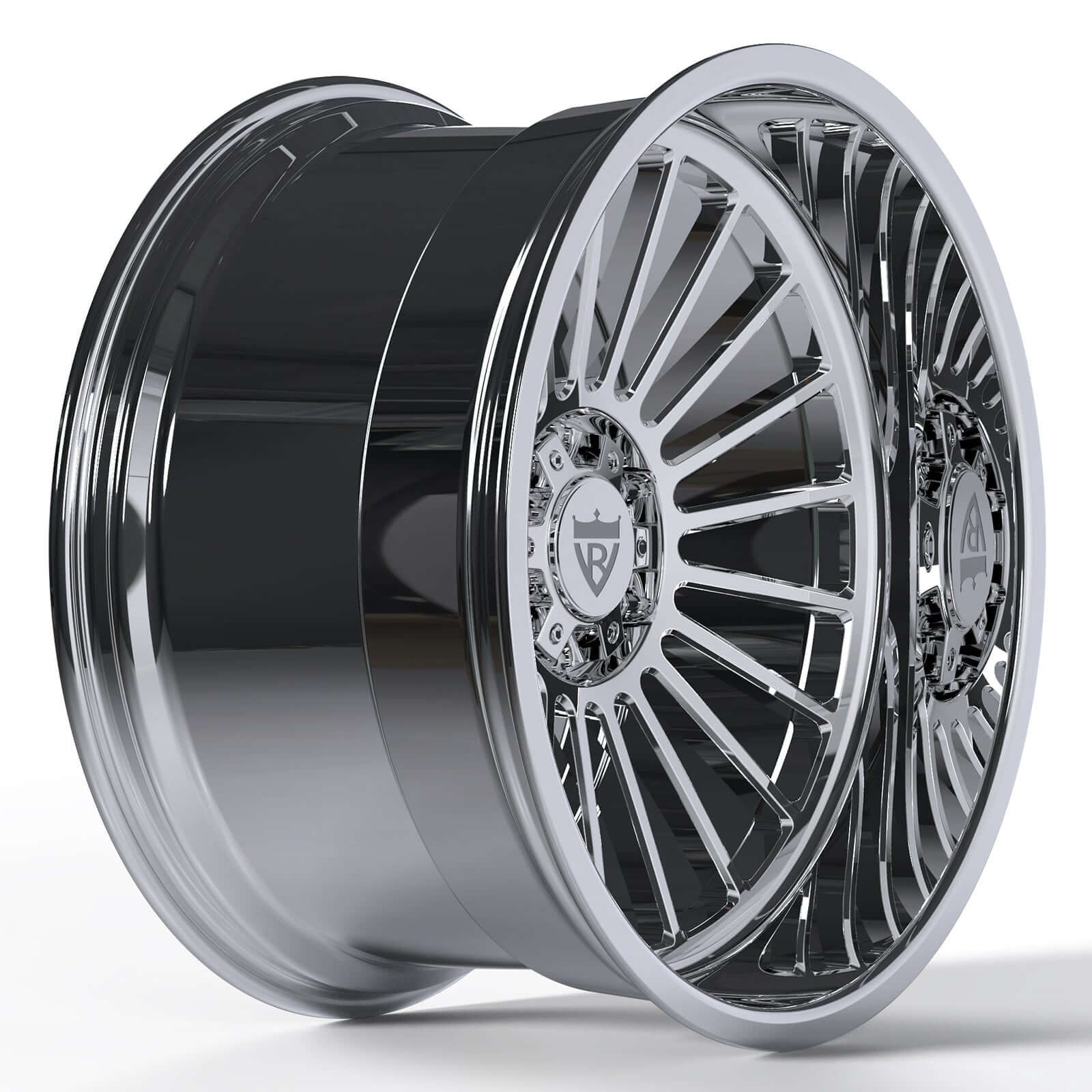 Wallpaper #Ih1TLZMBlOZrFDOkhdCF35 Rv Hr88 Chrome Deep Dish Forged Wheels