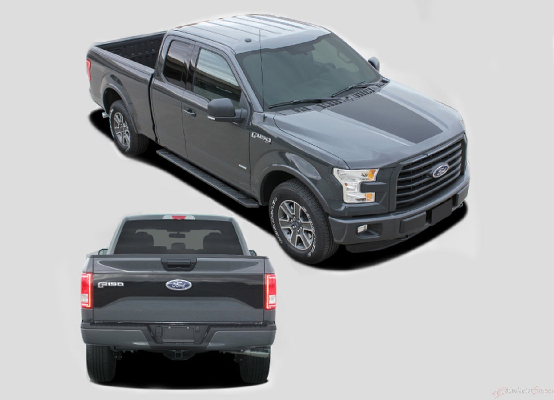 Wallpaper #ZmfT9JIBSpphPi3--nwm58 2015 2018 Ford F 150 Decals Route Hood Tailgate Blackout Vinyl Graphics