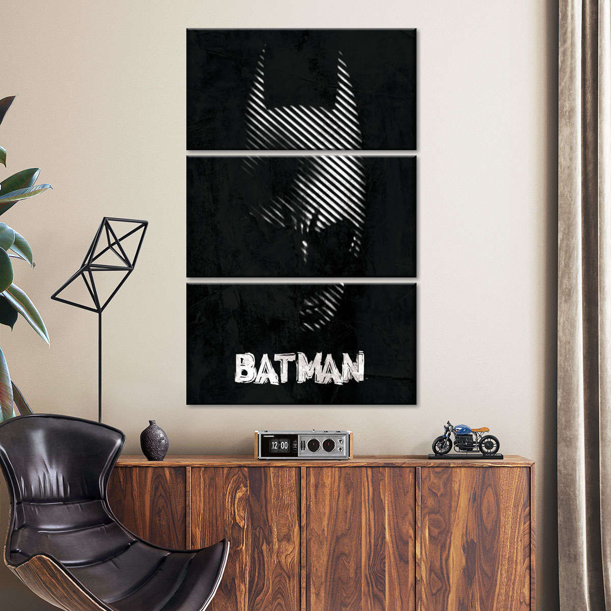 Wallpaper #PRm7K48BtGB6xQ78ro5m4 Batman Mask Silhouette Wall Art Digital Art