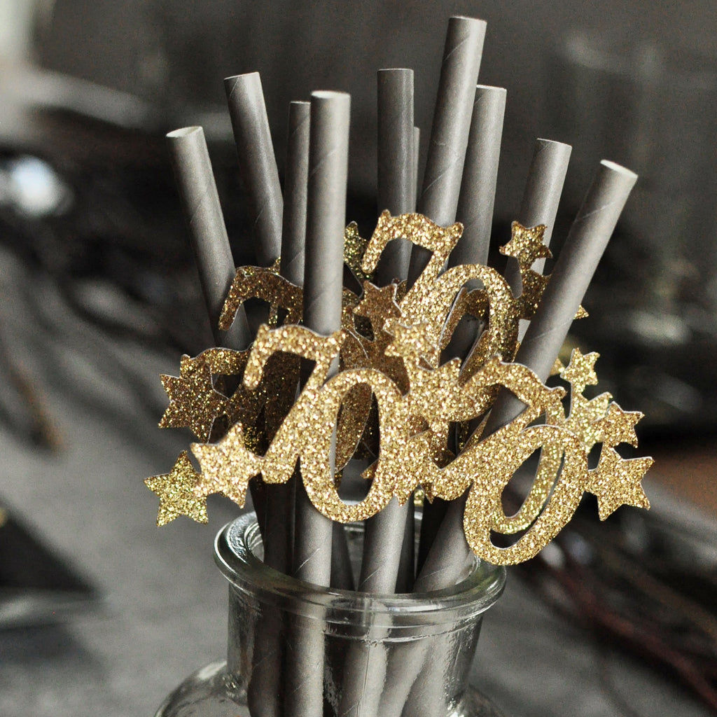 Wallpaper #22fP55IBSpphPi3-Hzk366 70th Birthday Decoration Straws 10 Ct 70 Party Decor for Anniversar