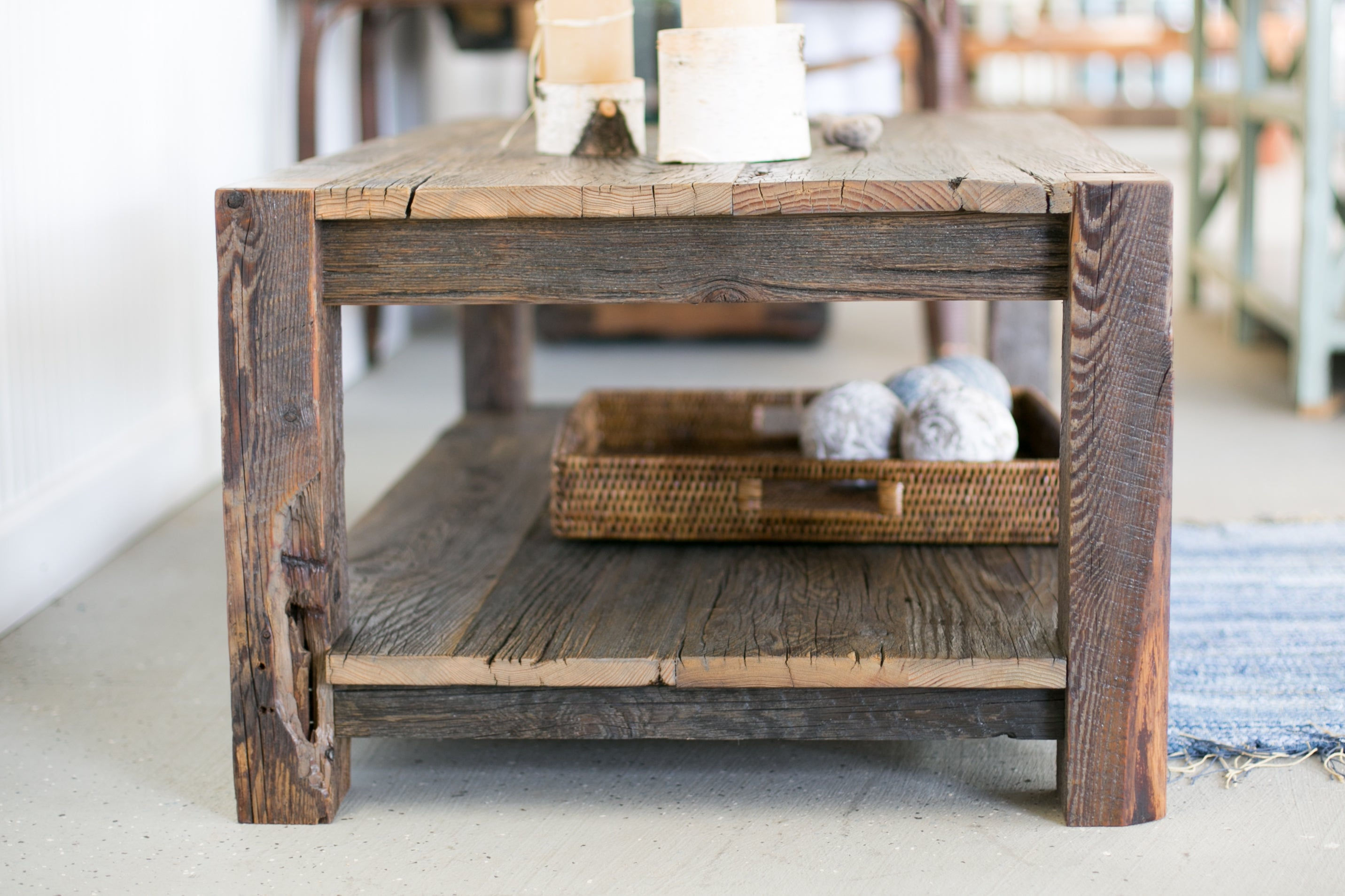 Wallpaper #527C0 Barn Wood Coffee Table Reclaimed Heritage Collection
