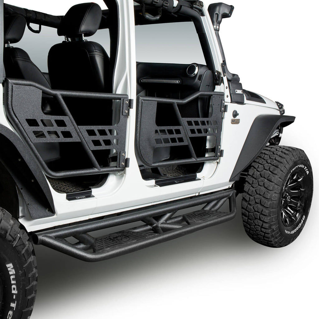 Wallpaper #4664c Mopar Factory Sahara Side Steps for 18 Up Jeep Wrangler Jl Unlimited