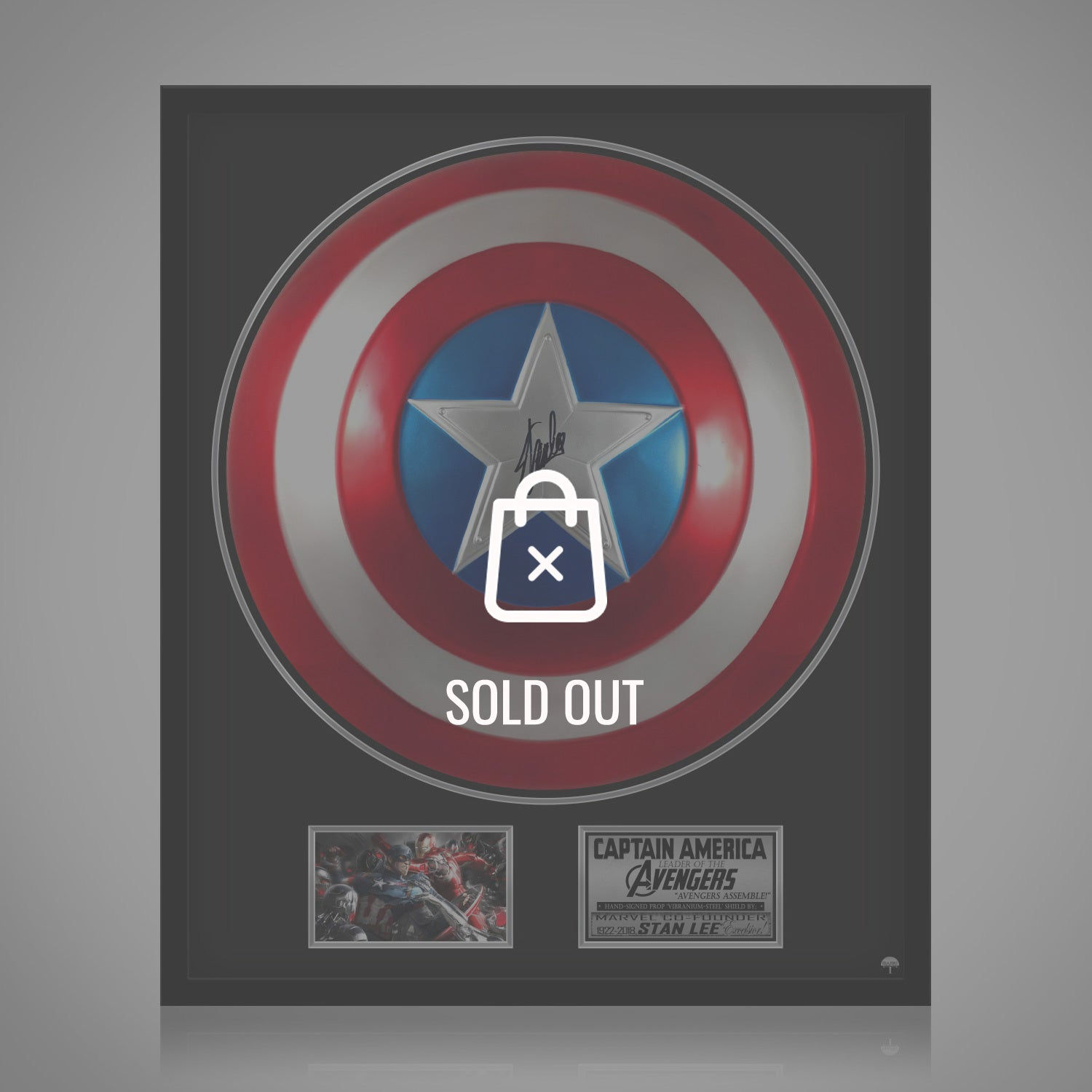 Wallpaper #GmjXGZMBSpphPi3-HRkv298 Captain America Psadna Excelsior Certified Hand Signed Shield by S
