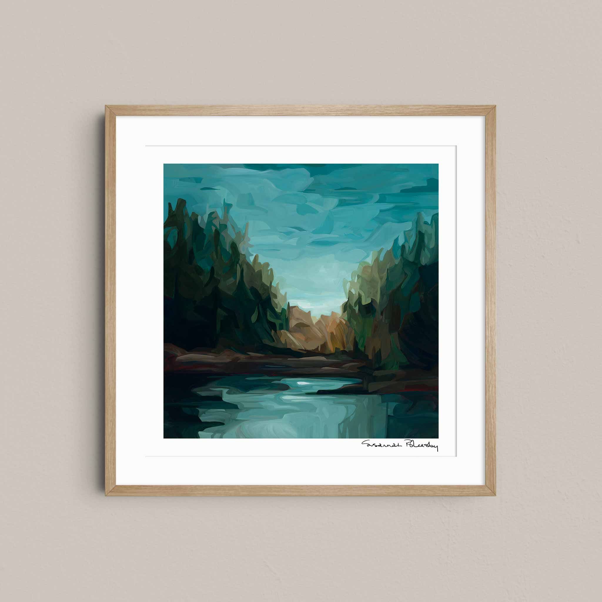 Wallpaper #d2c4EZMBSpphPi3-OPZ1217 Susannah Bleasby Fine Art Abstract Forest Art Prints