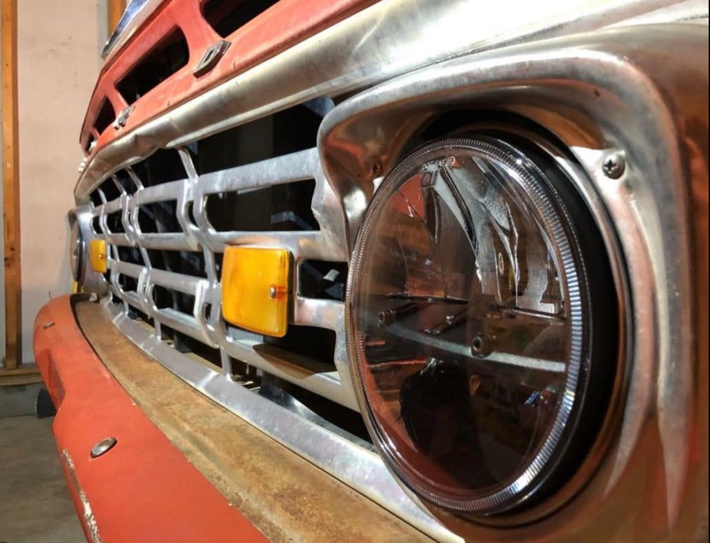 Wallpaper #IGdOAZMBSpphPi3-xqpU314 7 Inch Round Split Series LED Headlamp Kit Jeep Old School Chevy for