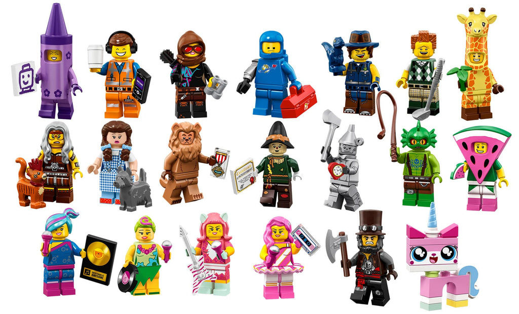Wallpaper #VLgn2pIBJvJKYCmEXPAr289 The Lego Movie 2 Complete Collection 20 Lego Minifigures 71023