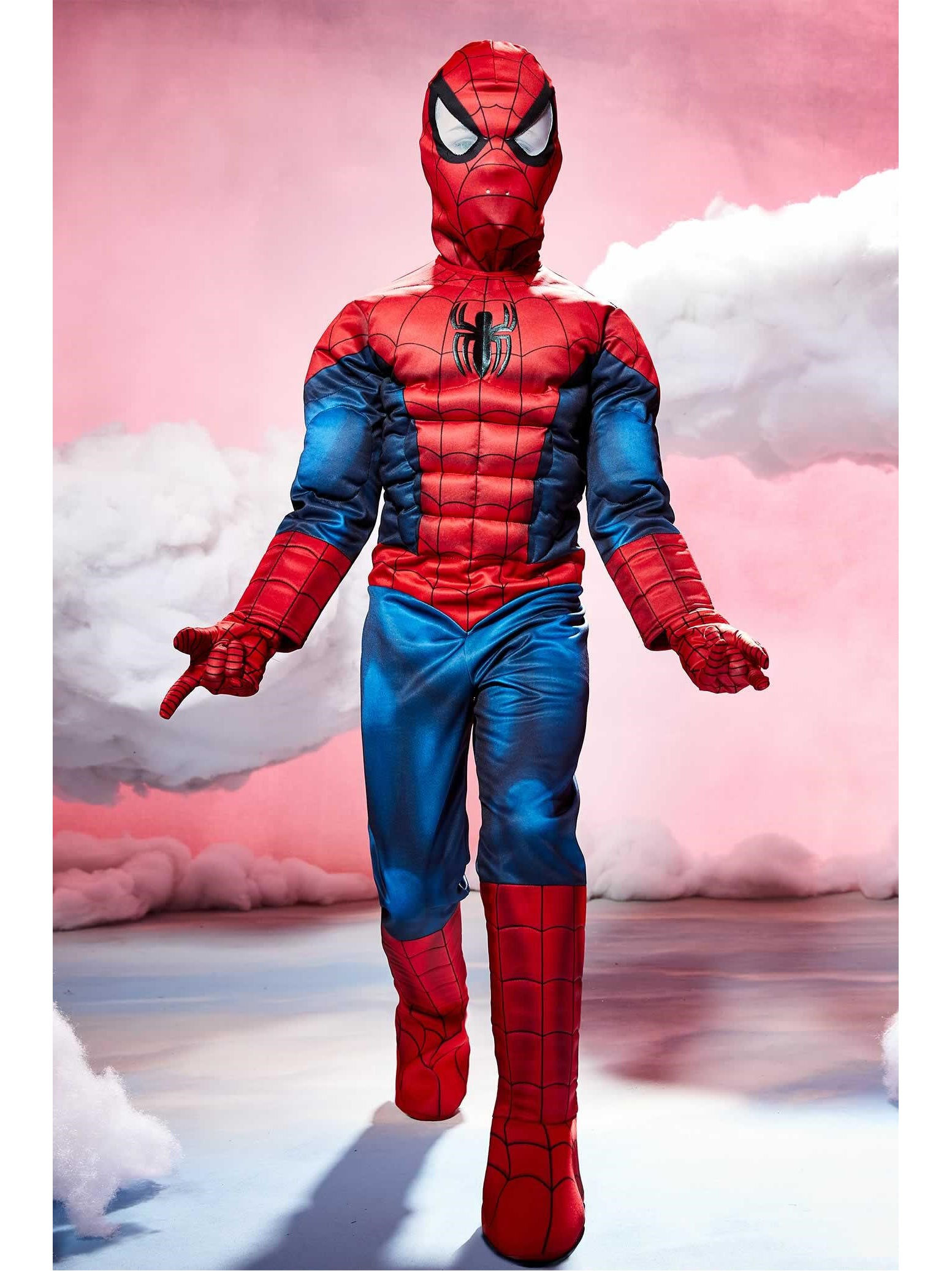 Wallpaper #yGhdGpMBSpphPi3-0xsq19 Spider Man Marvel Costume for Kids Chasing Fireflies