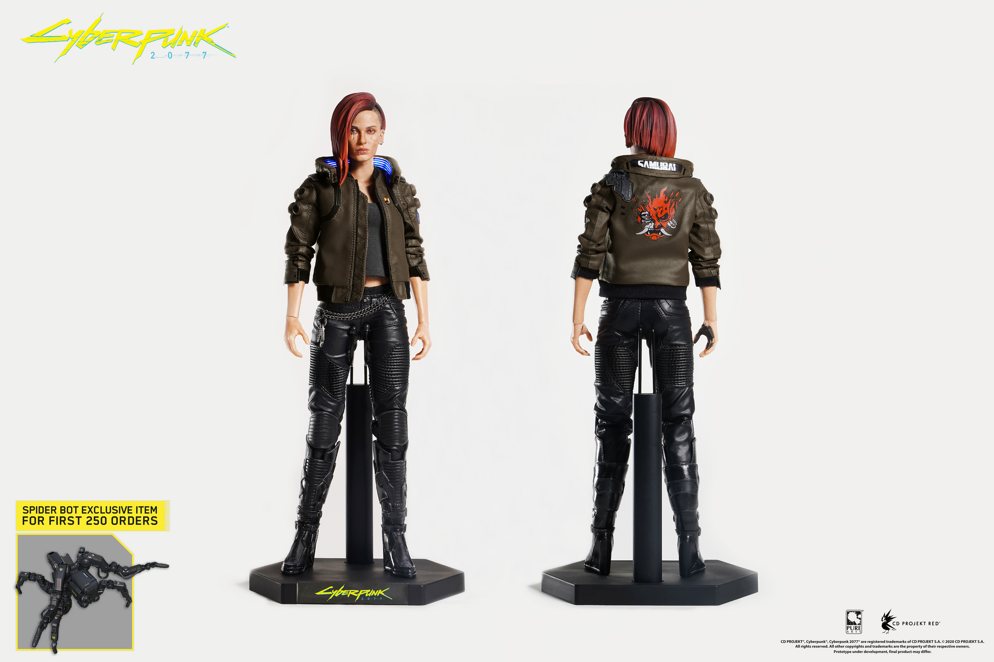 Wallpaper #VRmdII8BtGB6xQ78F36S27 Cyberpunk 2077 V Female 16 Articulated Figure Purearts