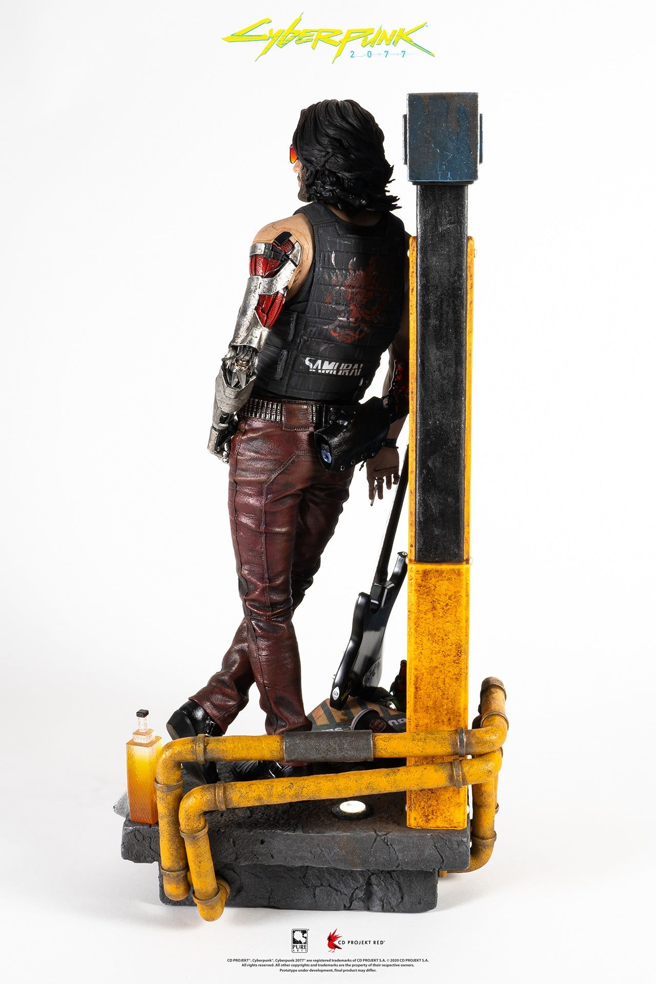 Wallpaper #rXPch44BFI5NbQkstiFg13 Cyberpunk 2077 Johnny Silverhand Keanu Reeves 14 Scale Statue Purearts