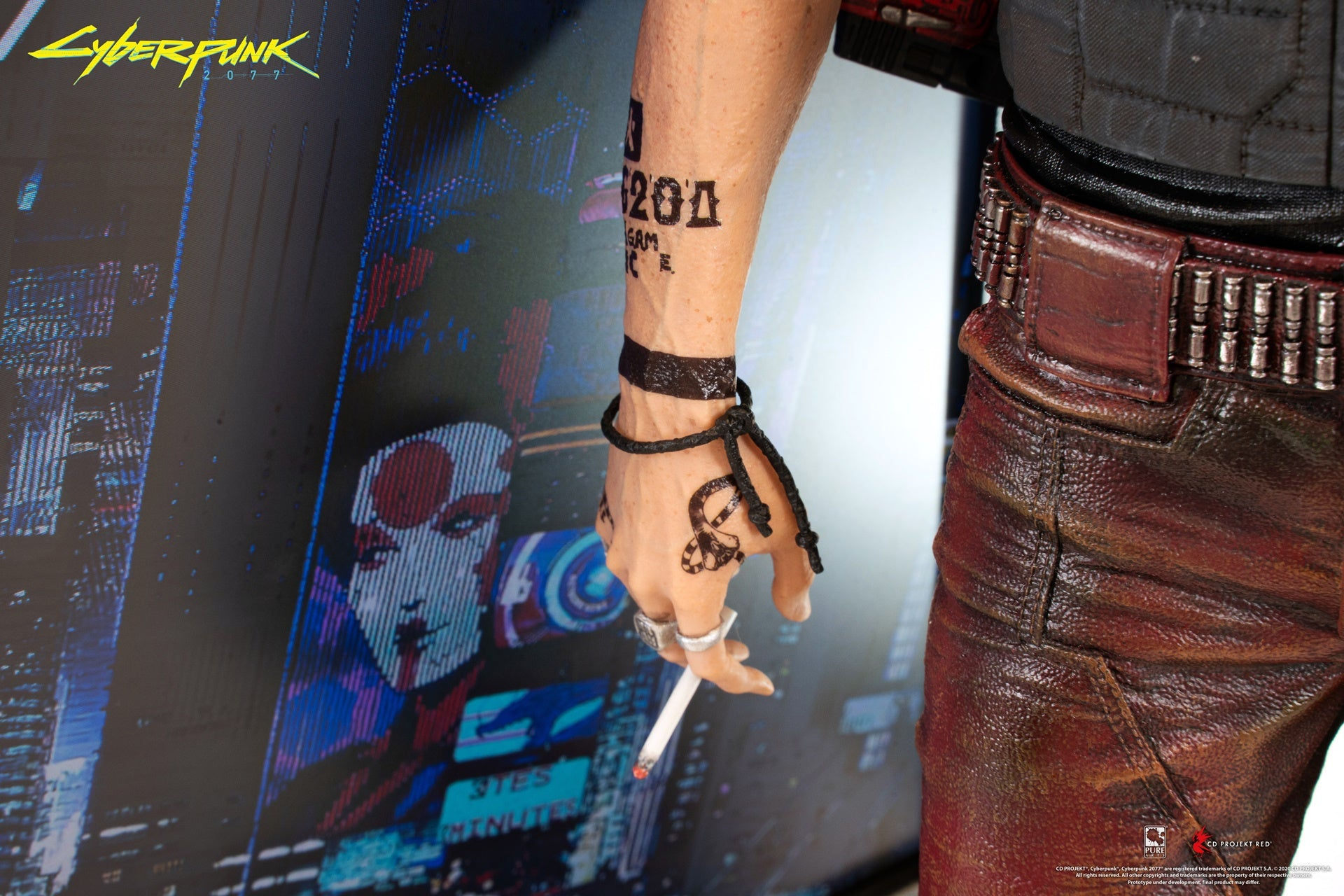 Wallpaper #ZBm_Fo8BtGB6xQ78d27b55 Cyberpunk 2077 Johnny Silverhand Keanu Reeves 14 Scale Statue Purearts