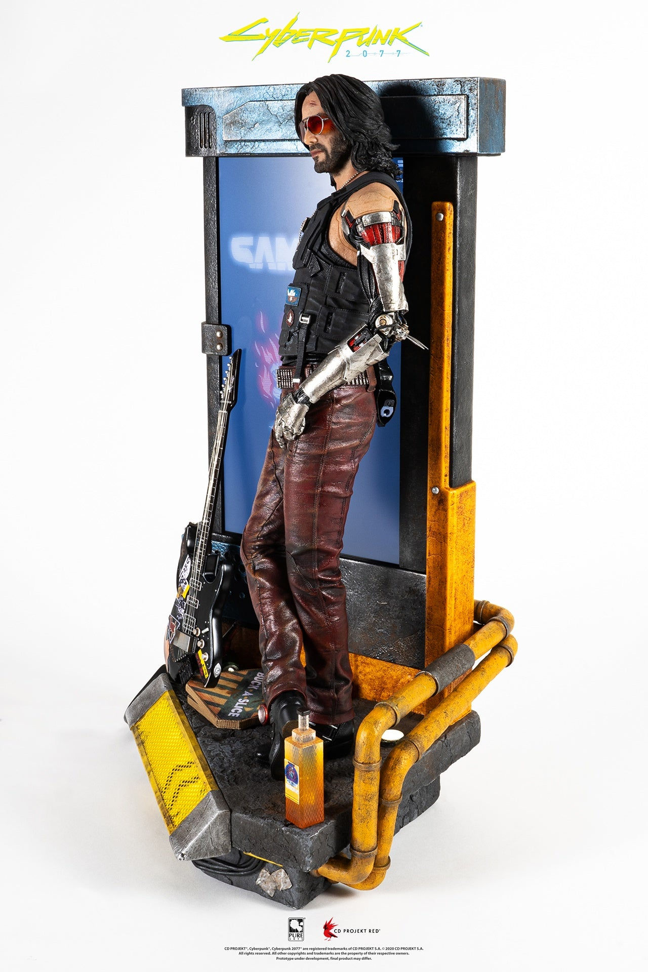 Wallpaper #rXPch44BFI5NbQkstiFg11 Cyberpunk 2077 Johnny Silverhand Keanu Reeves 14 Scale Statue Purearts