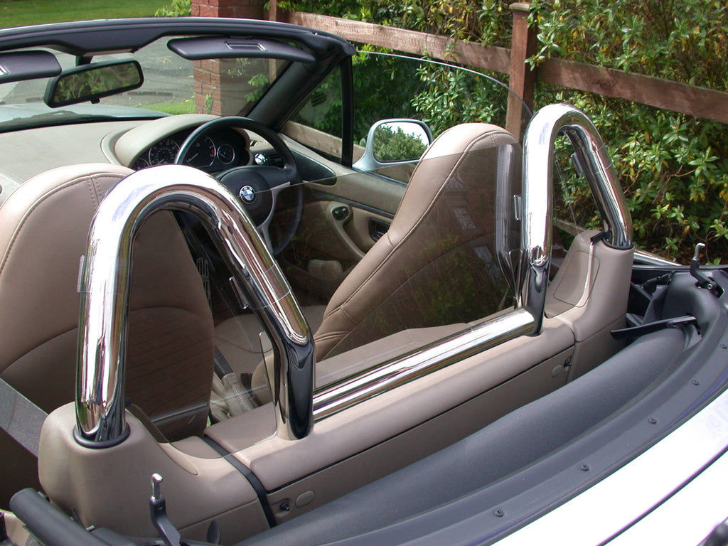 Wallpaper #CRk_B48BtGB6xQ78FVav1 BMW Z3 Wind Deflector to Fit Dual Chrome Roll Bars Tinted Perspex R