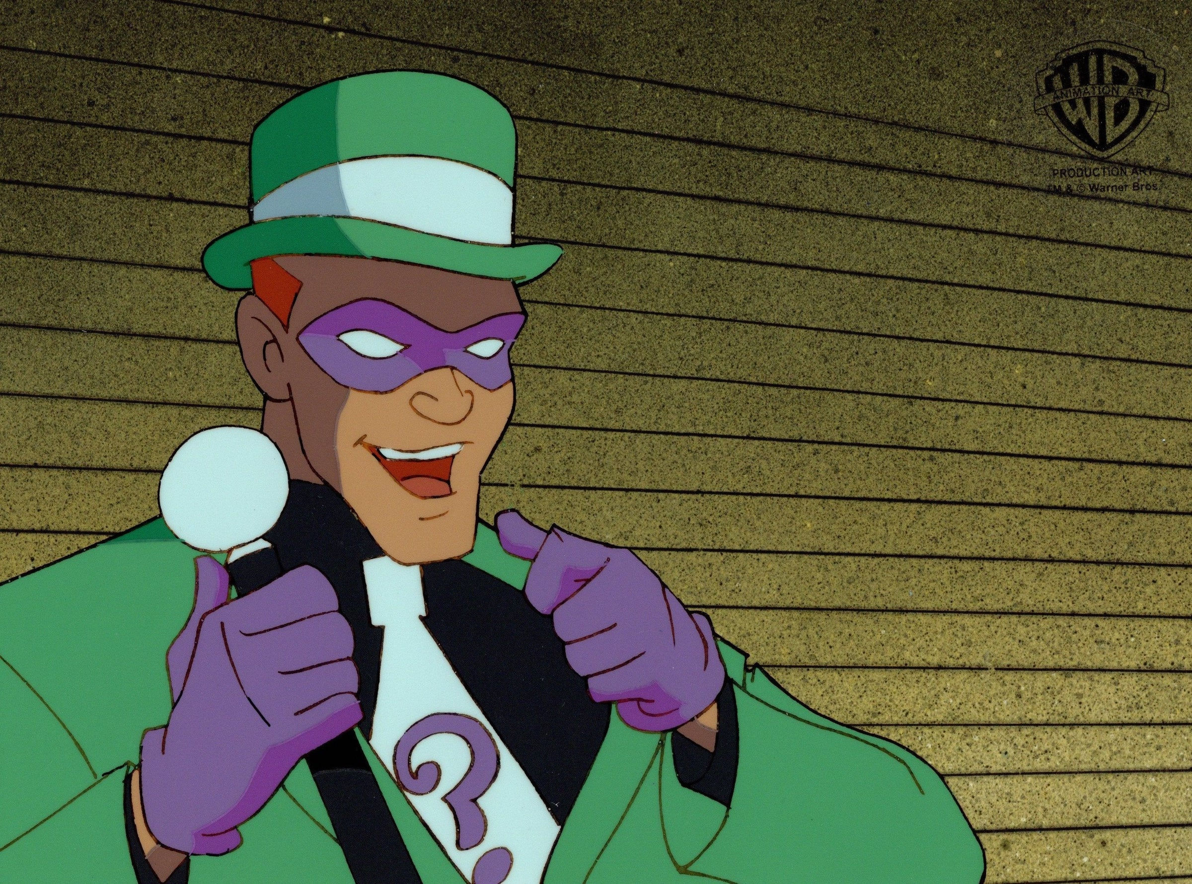 Wallpaper #Cf_SapMB3lSXT3zUreez189 Batman the Animated Series Original Production Cel the Riddler
