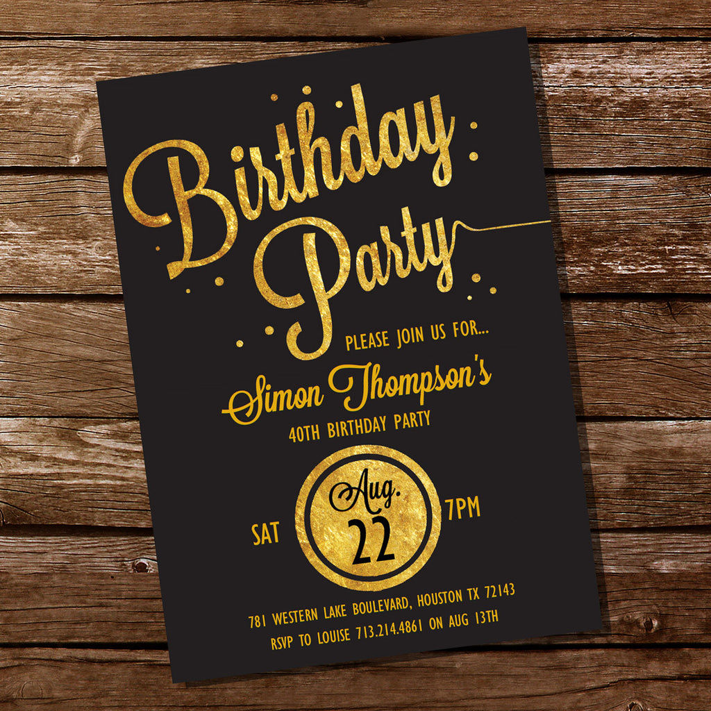 Wallpaper #nDEINpMB5zzyi_yYPFiv223 Gold Glitter Birthday Party Invitation Sunshine Parties