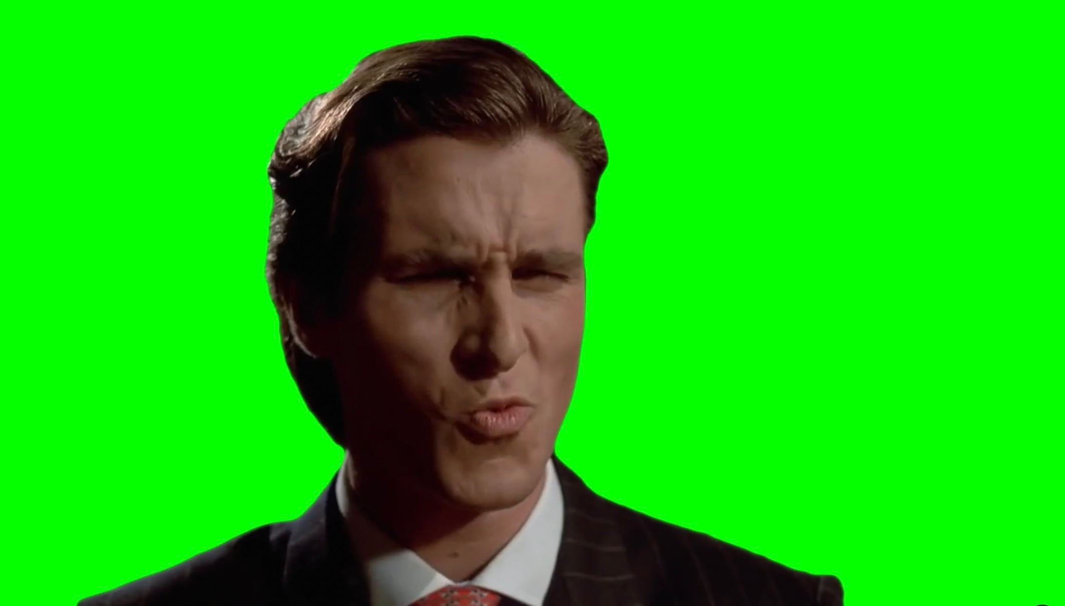 Wallpaper #lGeUCZMBSpphPi3-fNDx294 Patrick Bateman Sigma Face Meme Another Martini Paul Green Scre