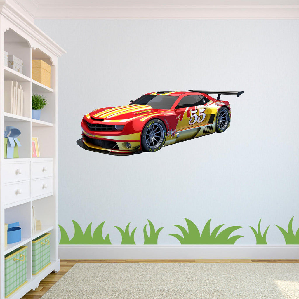 Wallpaper #O33s9I4Bnwiau_P6MRHO1 Race Car Wall Decal Azvinylworks
