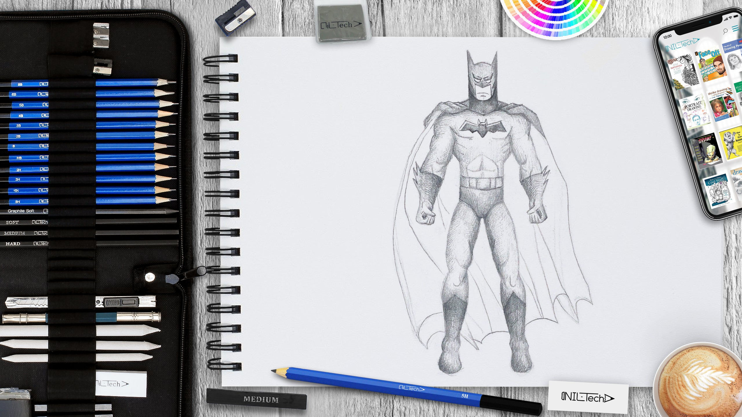 Wallpaper #WiyASZMB0E1QgA7wRvND27 How to Draw Batman Step by Step Drawing Batman Nil Tech Shopnil Tech