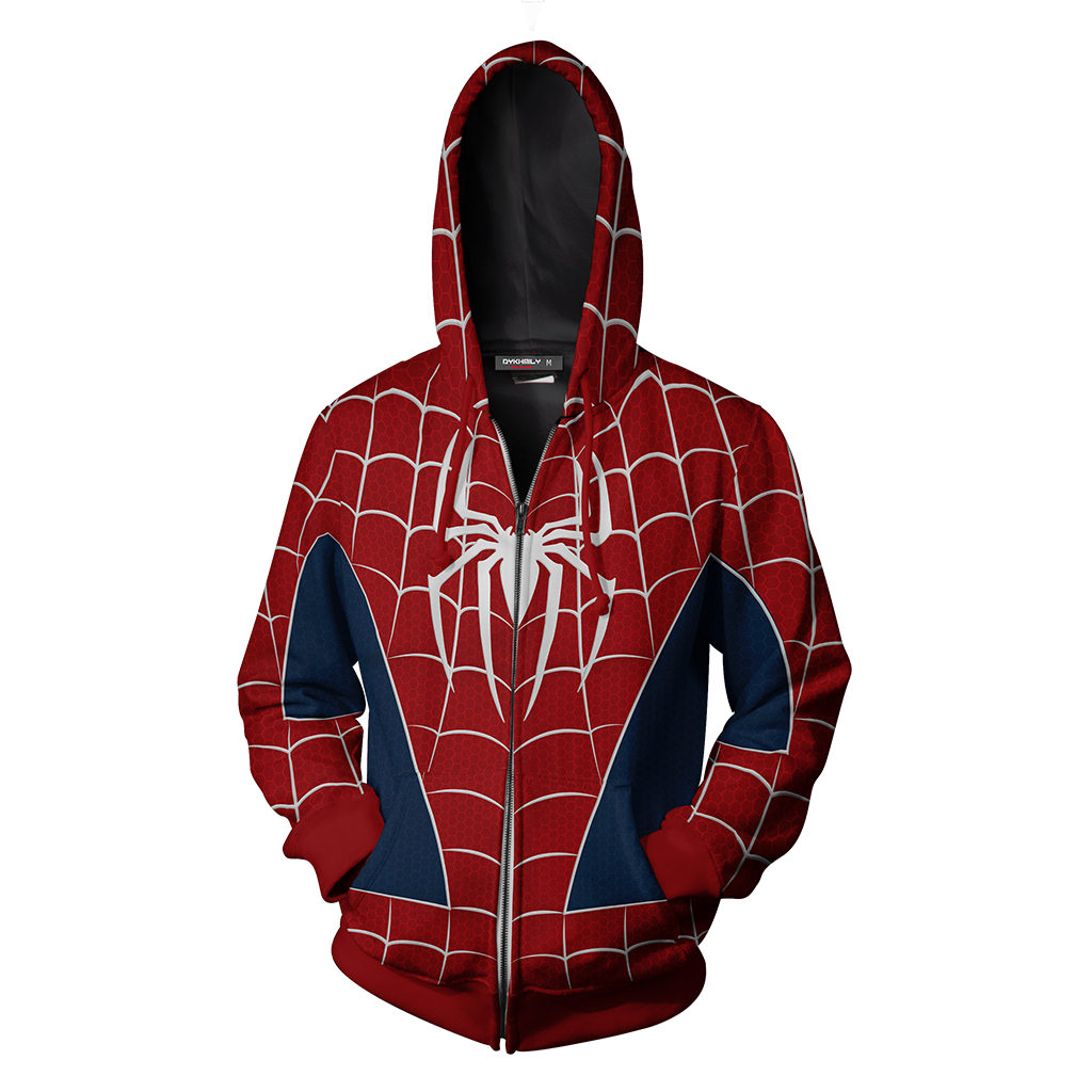 Wallpaper #1kBWMJMBJhL2WPbabcBr284 Spider Man PS4 Suit Tobey Maguire Sam Raimi 2002 Movie Cosplay Zip