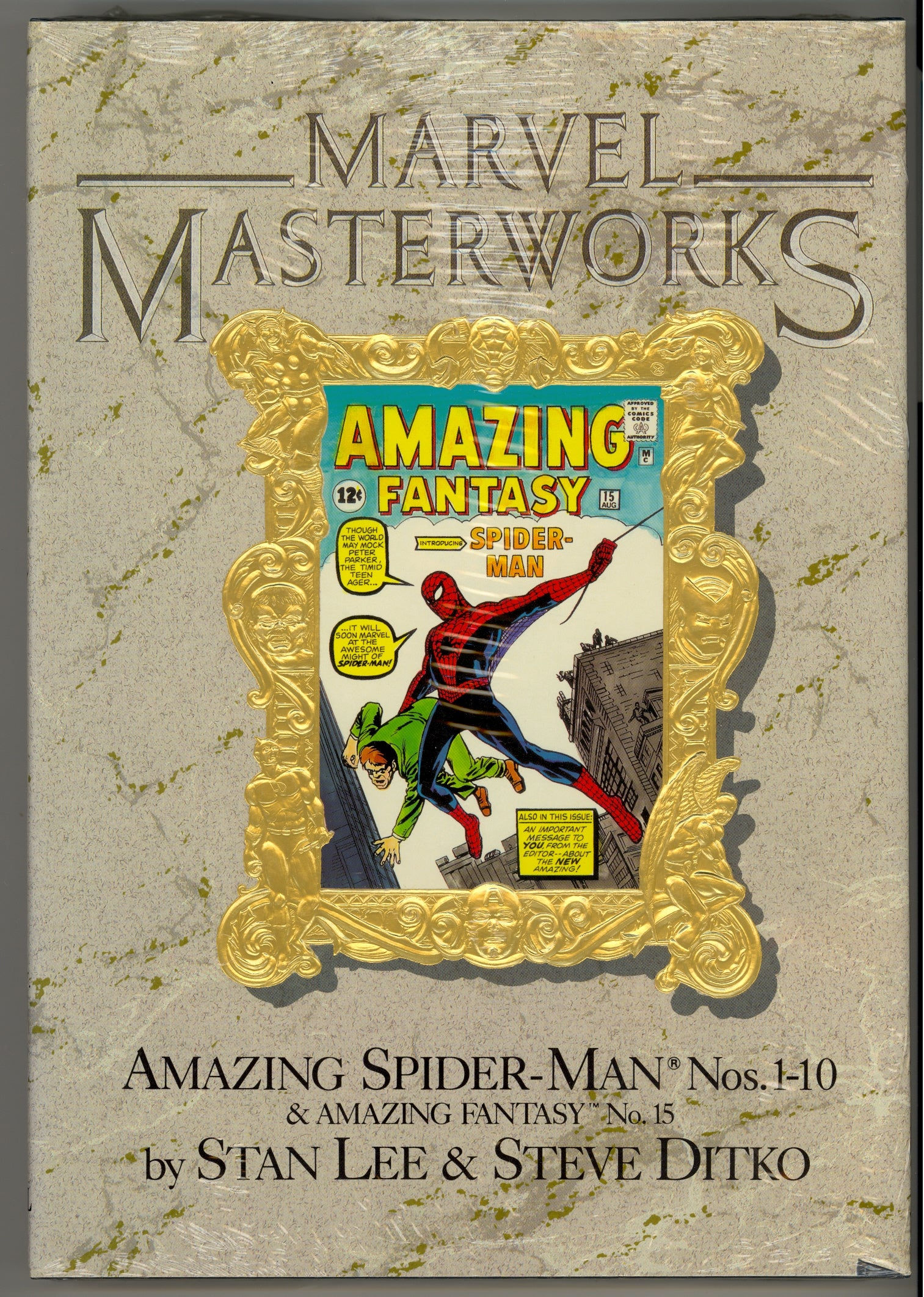 Wallpaper #rlj1M5MBzN9vxX34wDqo244 Marvel Masterworks Volume 1 Amazing Fantasy 15 Amazing Spider Man Iss