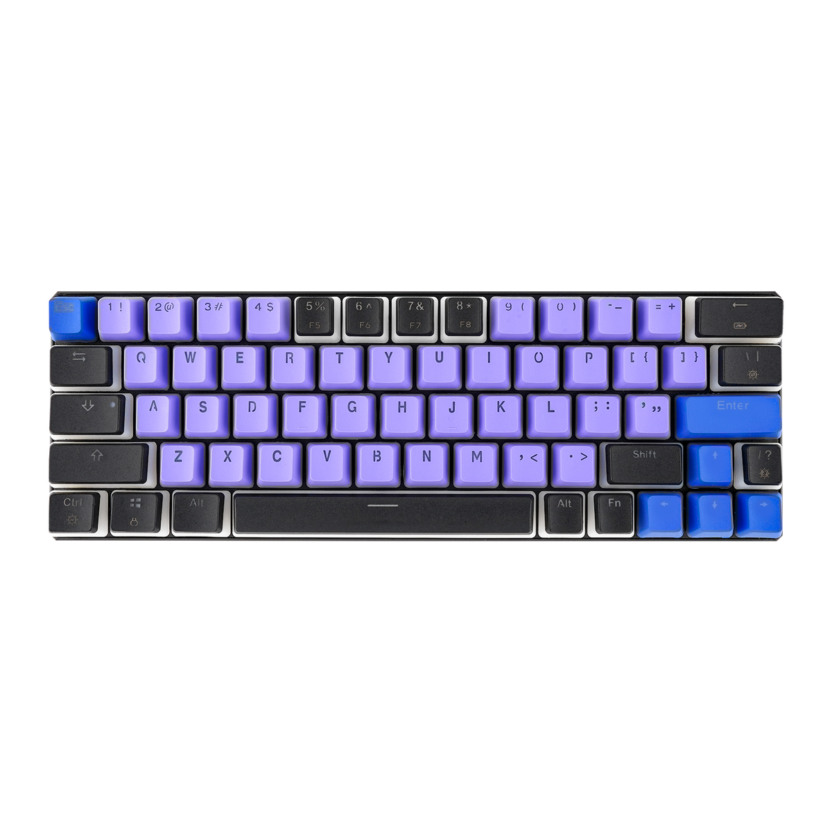 Wallpaper #I6WROJMBVBiSkHCaw44067 Cyberpunk Tk63 with Custom Pbt Keycaps Lgbtq Keyboard Rainbow
