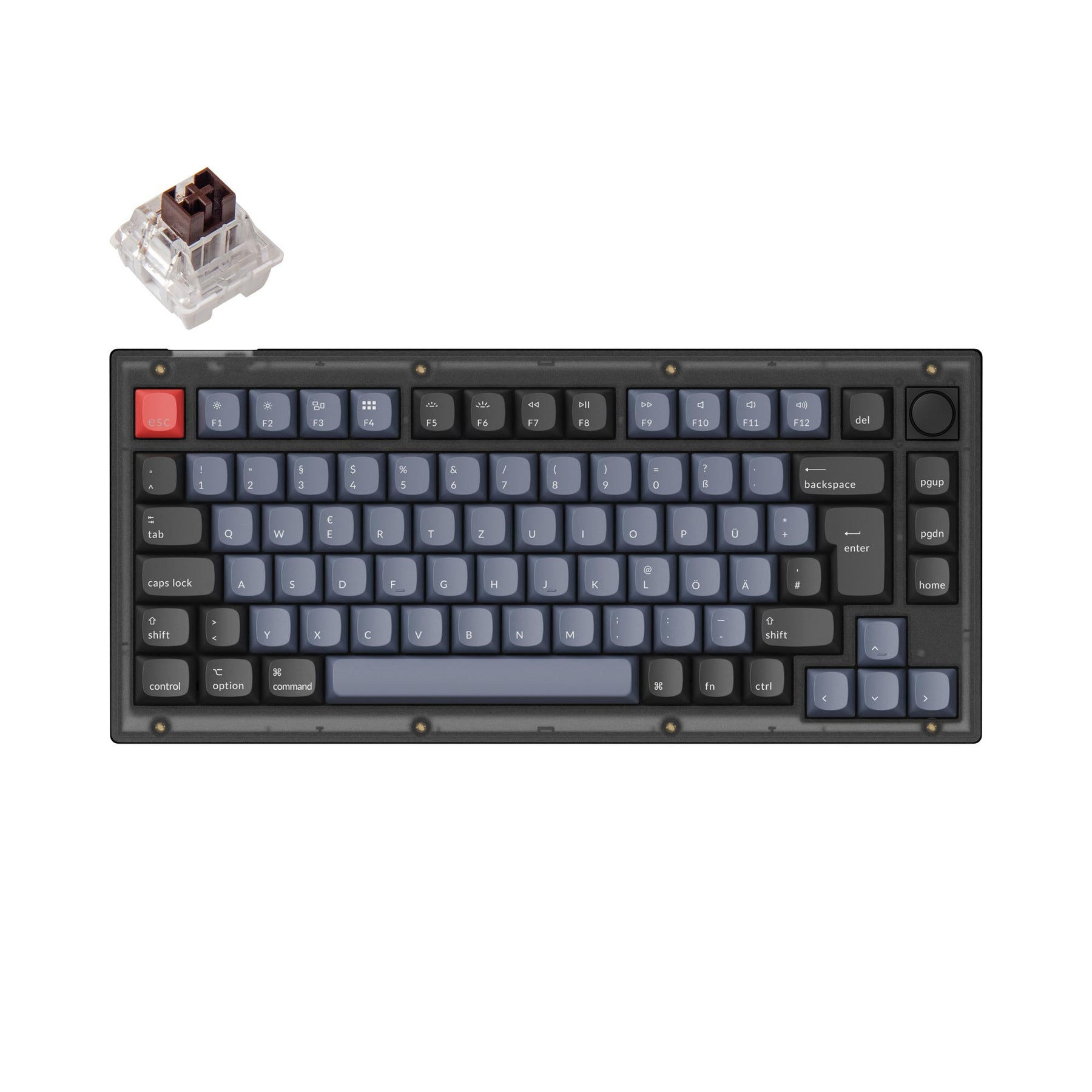 Wallpaper #p2fJ6JIBSpphPi3-wz7s175 Keychron V1 Qmk Custom Mechanical Keyboard Iso Layout Collection