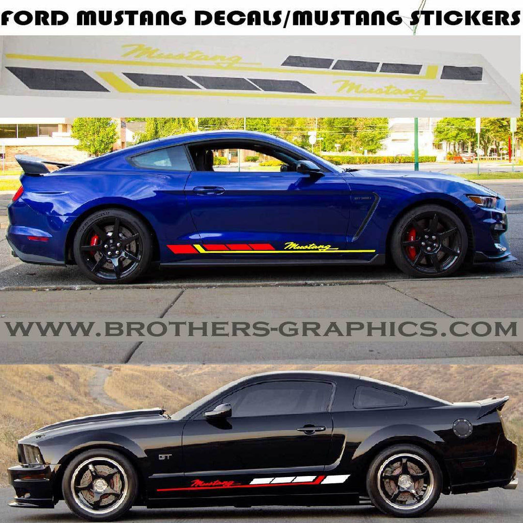 Wallpaper #2e_gTJMBMN-XEVvVrT7C26 Ford Performance Sticker 2011 Mustang Decals 2016 Mustang Side