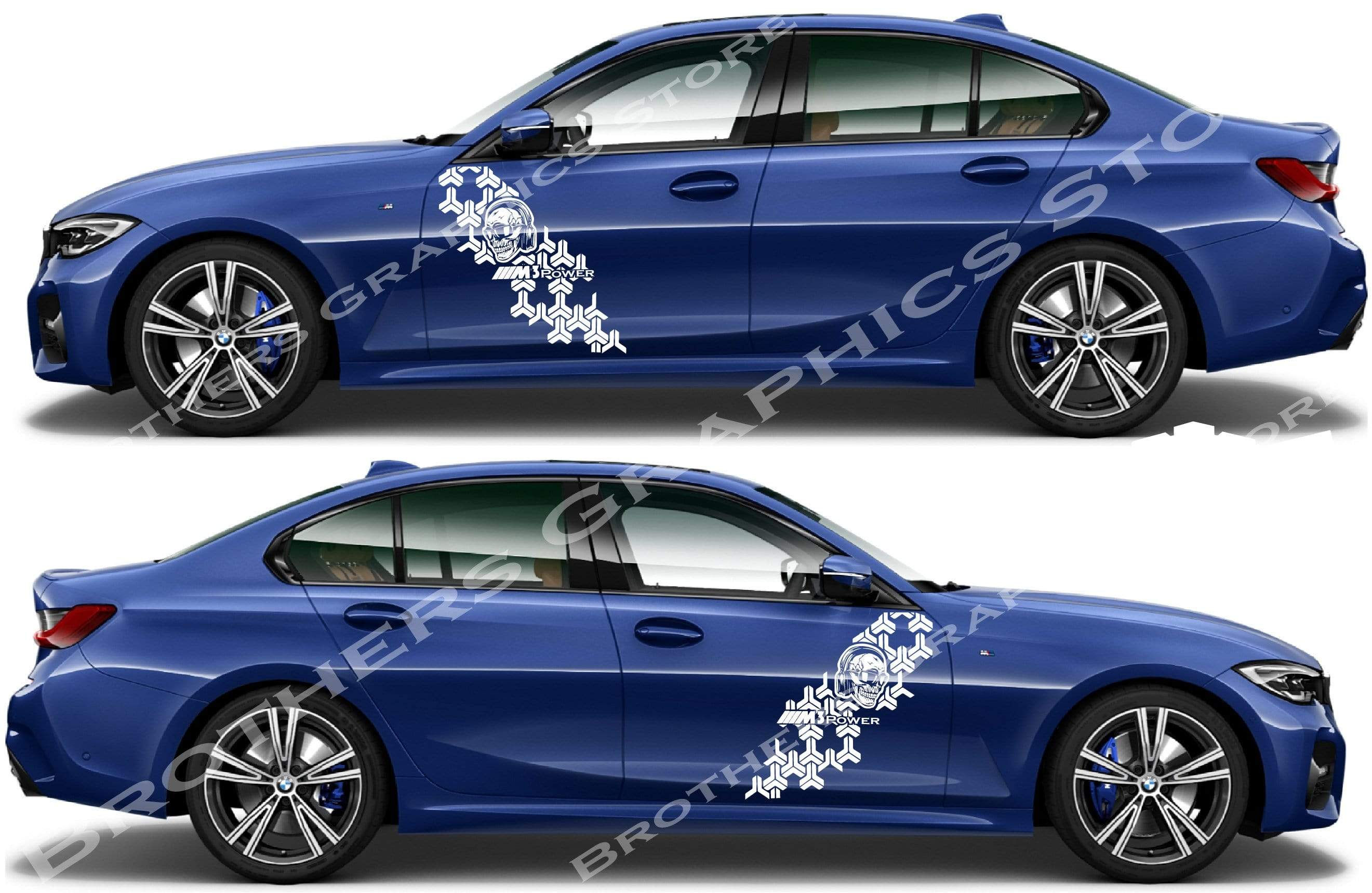 Wallpaper #9QPSZZMBpyOg8YnEWtm747 Custom Decal Vinyl Graphics BMW M3 Sport Stickers
