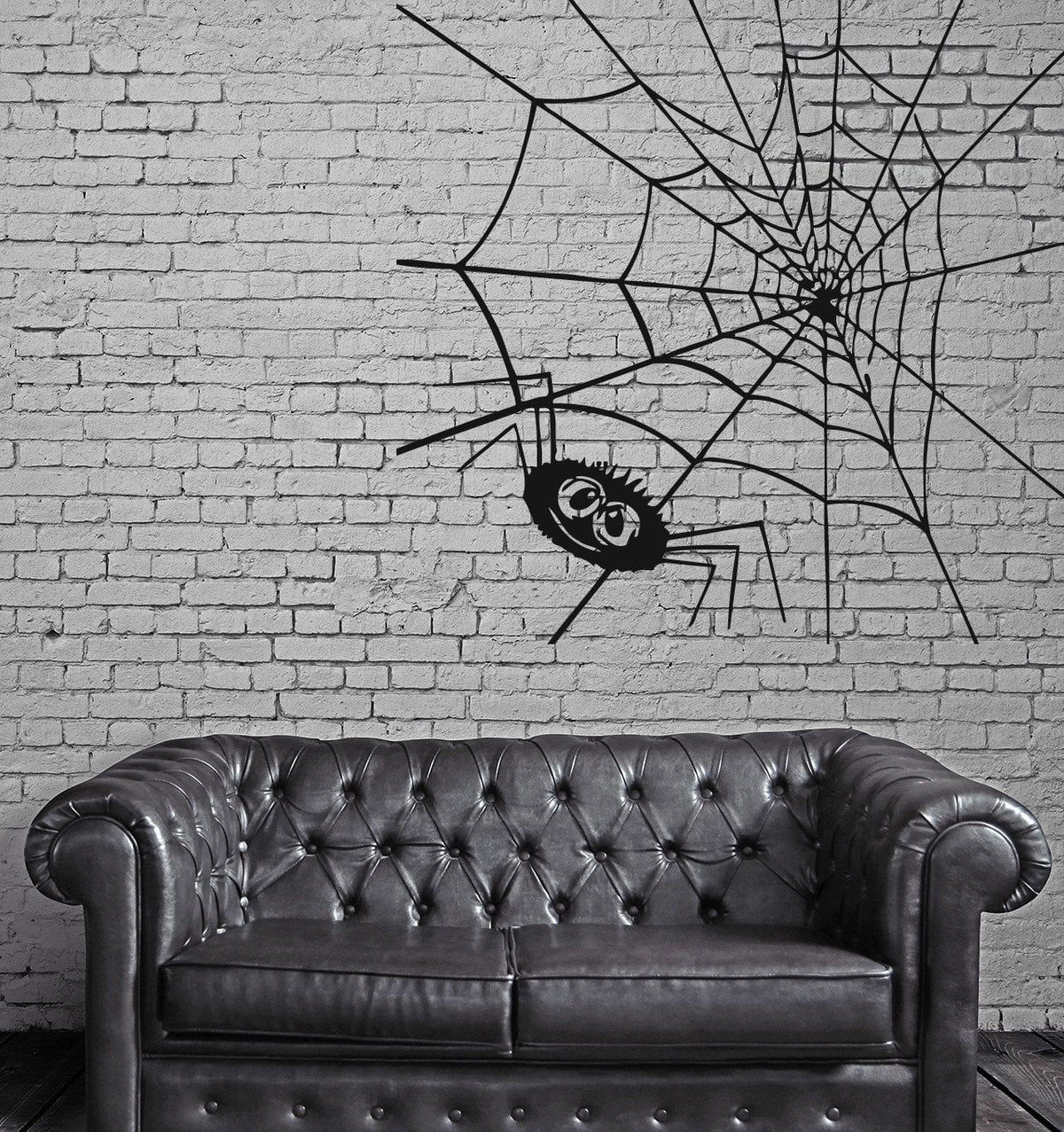 Wallpaper #zqkWiJcBxbDgA0Rl1O5S14 Spider Web Funny Animal Cartoon Kids Mural Wall Art Decor Vinyl Sticke