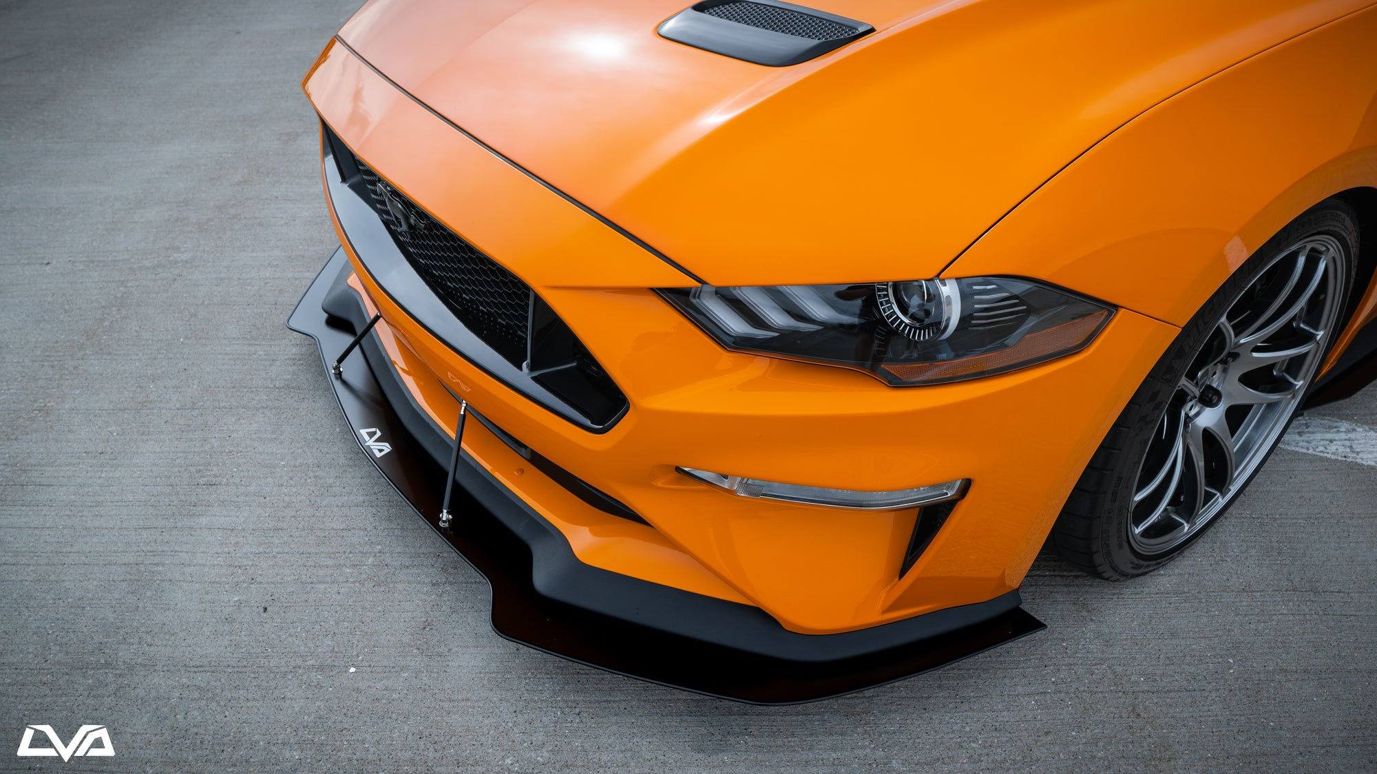 Wallpaper #SCwwSZMB0E1QgA7wuPIV100 2018 Ford Mustang Front Splitter GT Performance Package V1