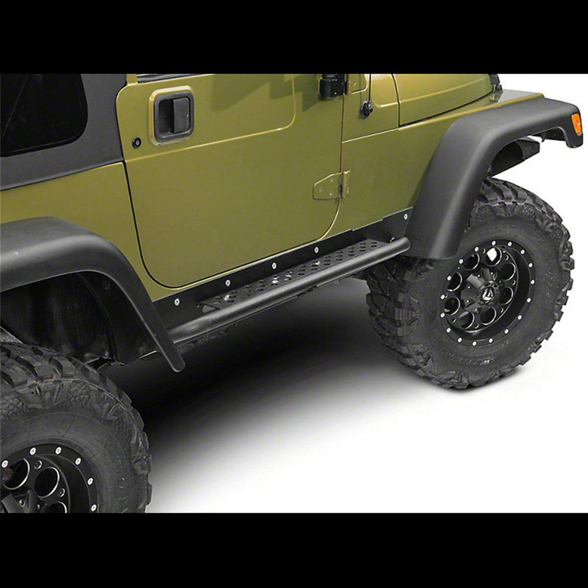Wallpaper #4664c Mopar Factory Sahara Side Steps for 18 Up Jeep Wrangler Jl Unlimited