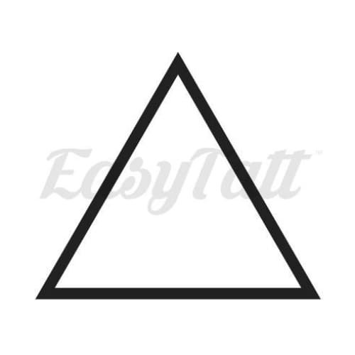 Wallpaper #Dbiz25IBJvJKYCmE9fje173 Simple Triangle Temporary Tattoo Easytatt