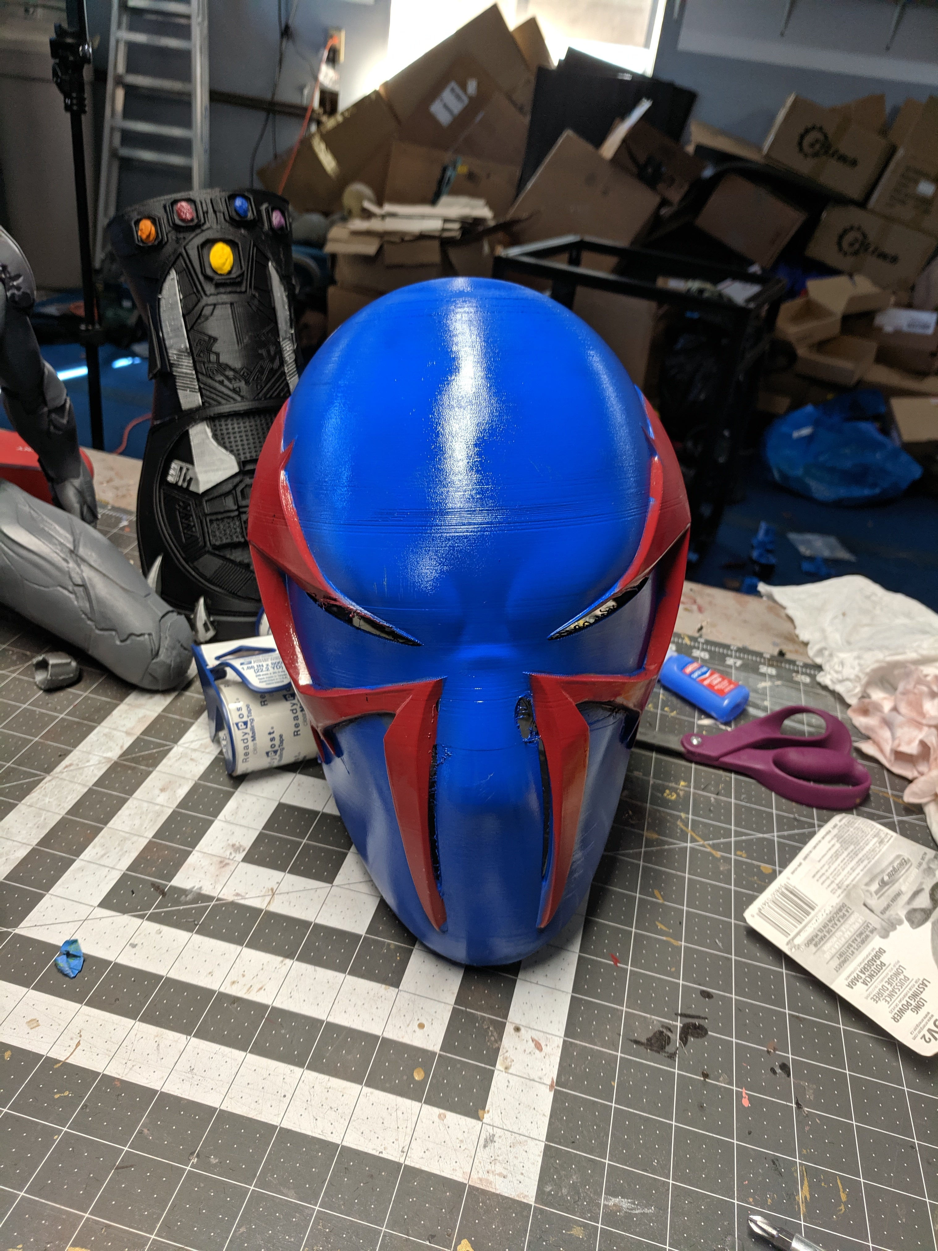 Wallpaper #_AC01Y4BSdW8dNoujgm53 Spiderman 2099 Mask Faceshell Nikko Industries