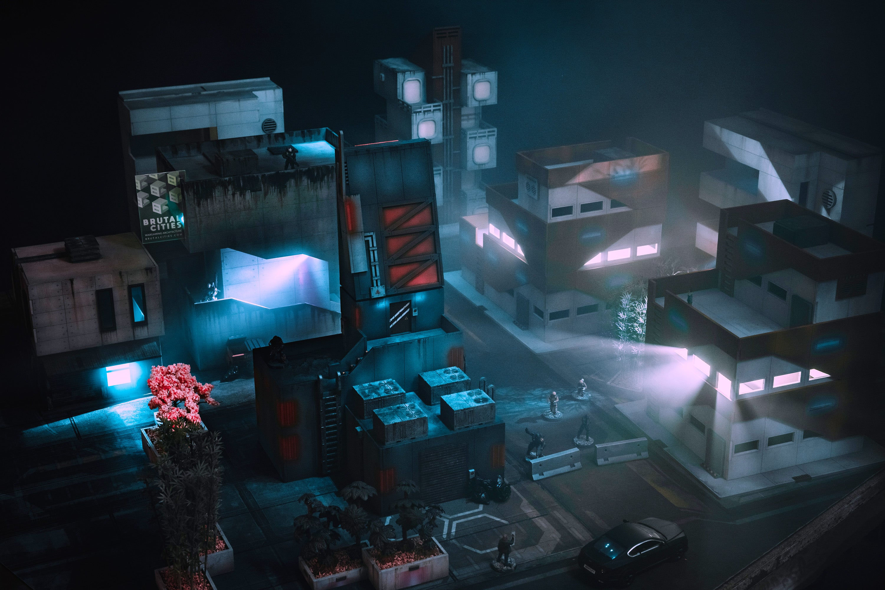 Wallpaper #33Q3wY4B_8f4nGFaV21243 New Brutalist Terrain Cyberpunk City Urban Table Corvus Belli