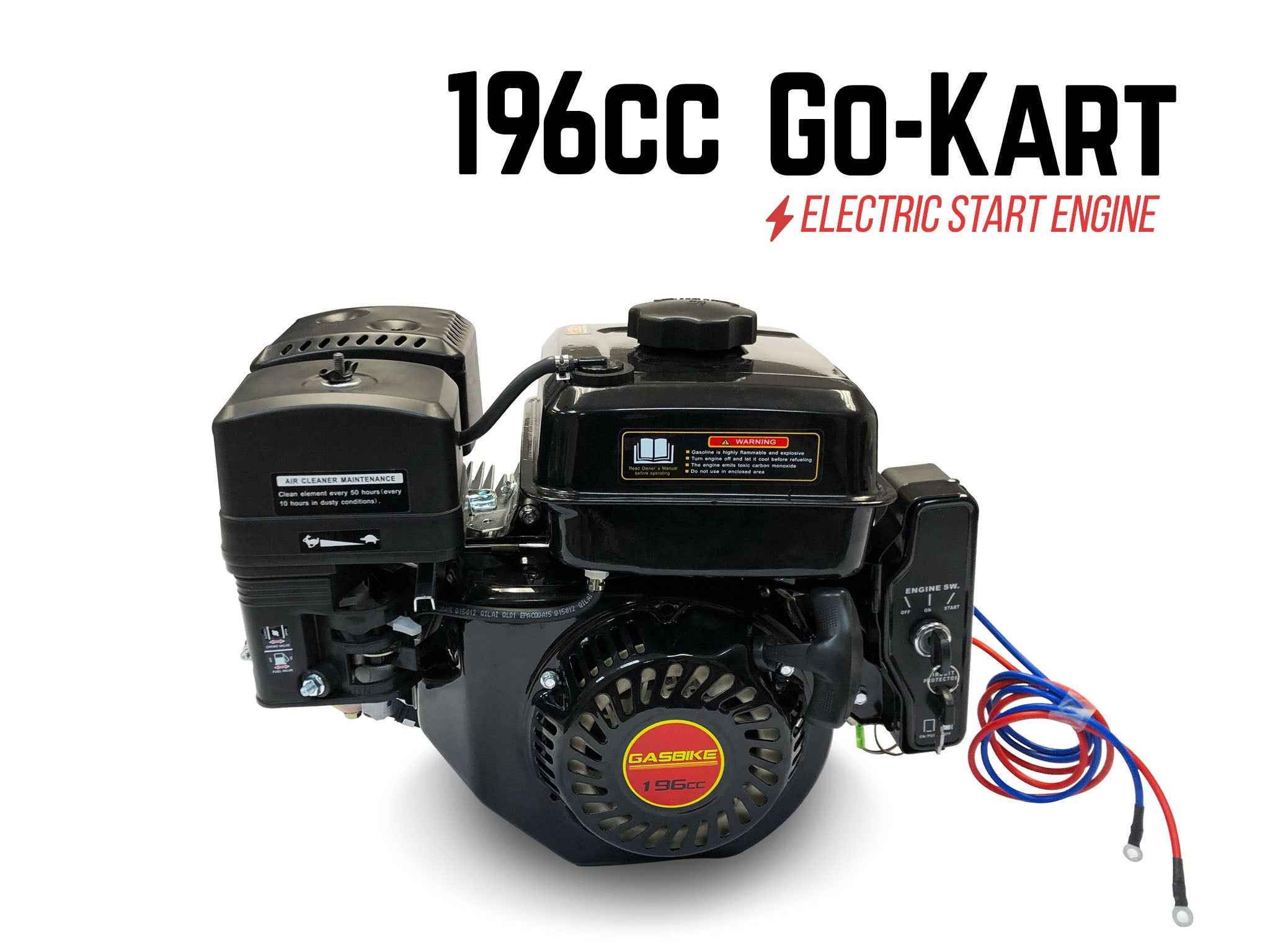 Wallpaper #CGjVE5MBSpphPi3-1AIl286 196cc Go Kart Engine Only Electric Start Gasbikenet