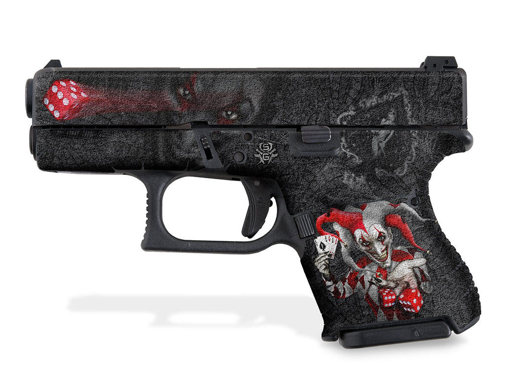 Wallpaper #EhnJLo8BtGB6xQ784ZYP39 Glock 26 Decal Grip with the Joker Showgun Decal Grips