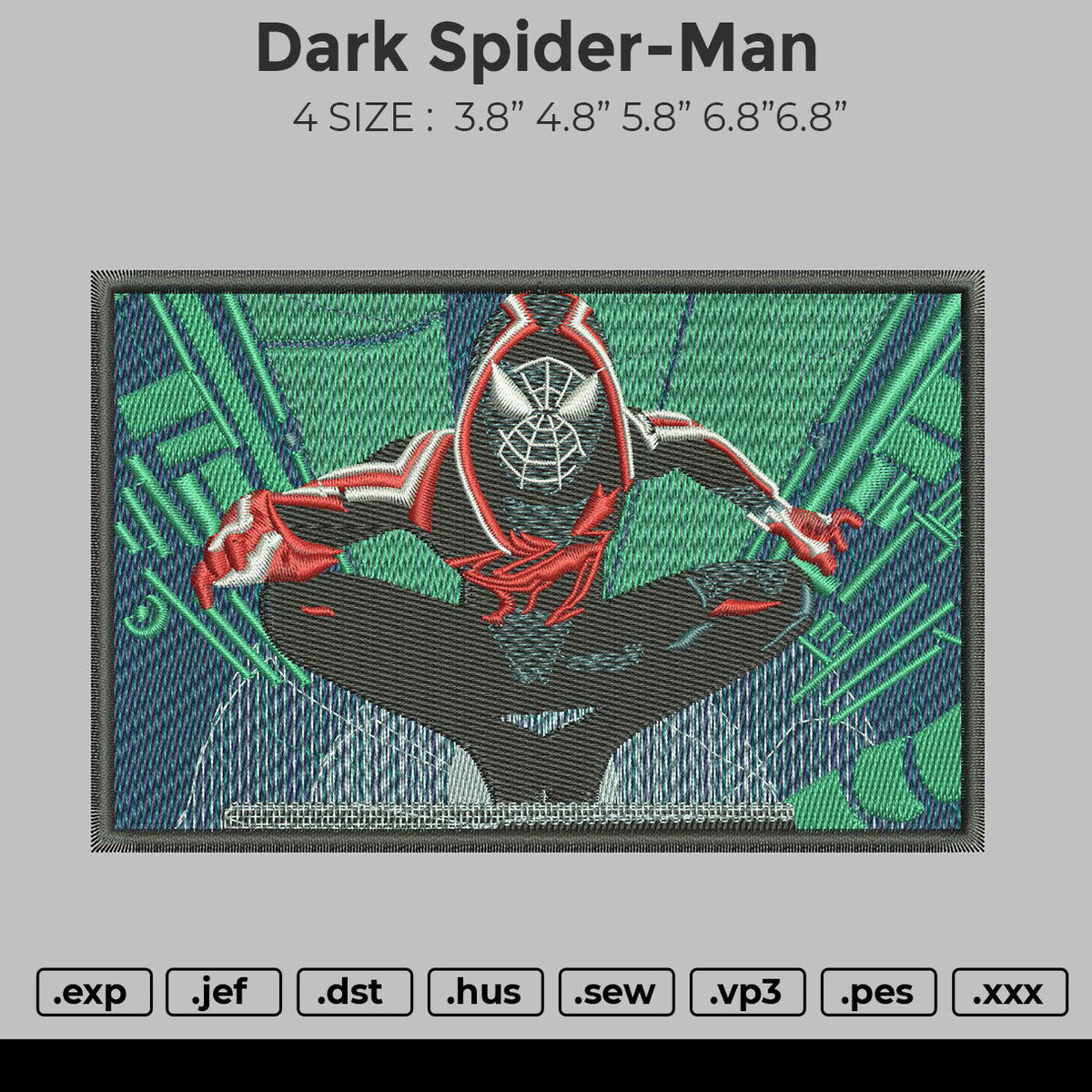 Wallpaper #83PZiI4BFI5NbQksESFT43 Dark Spider Man Embroiderystores
