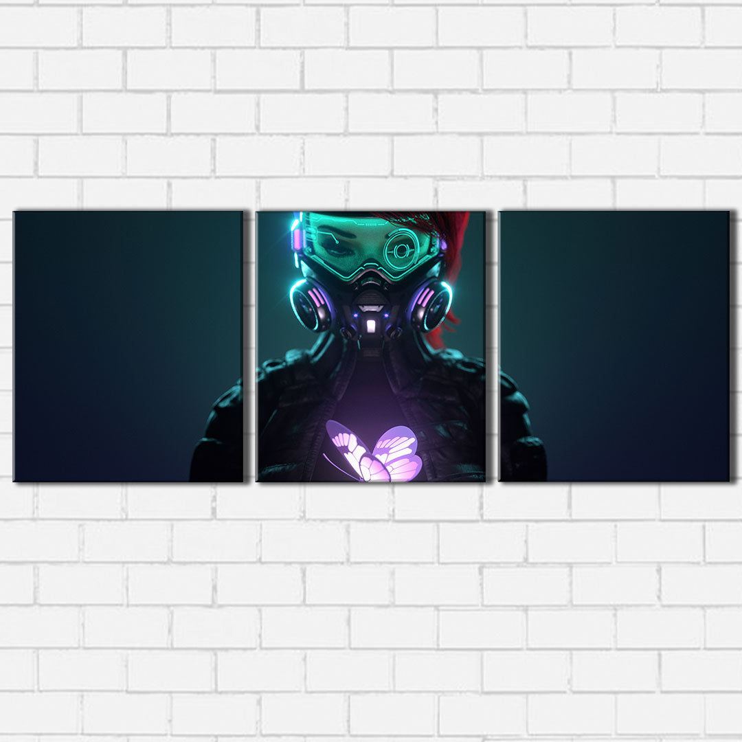 Wallpaper #tX0I8o4Bnwiau_P6yAoe15 Cyber Punk Butterfly Canvas Sets Radical Ave