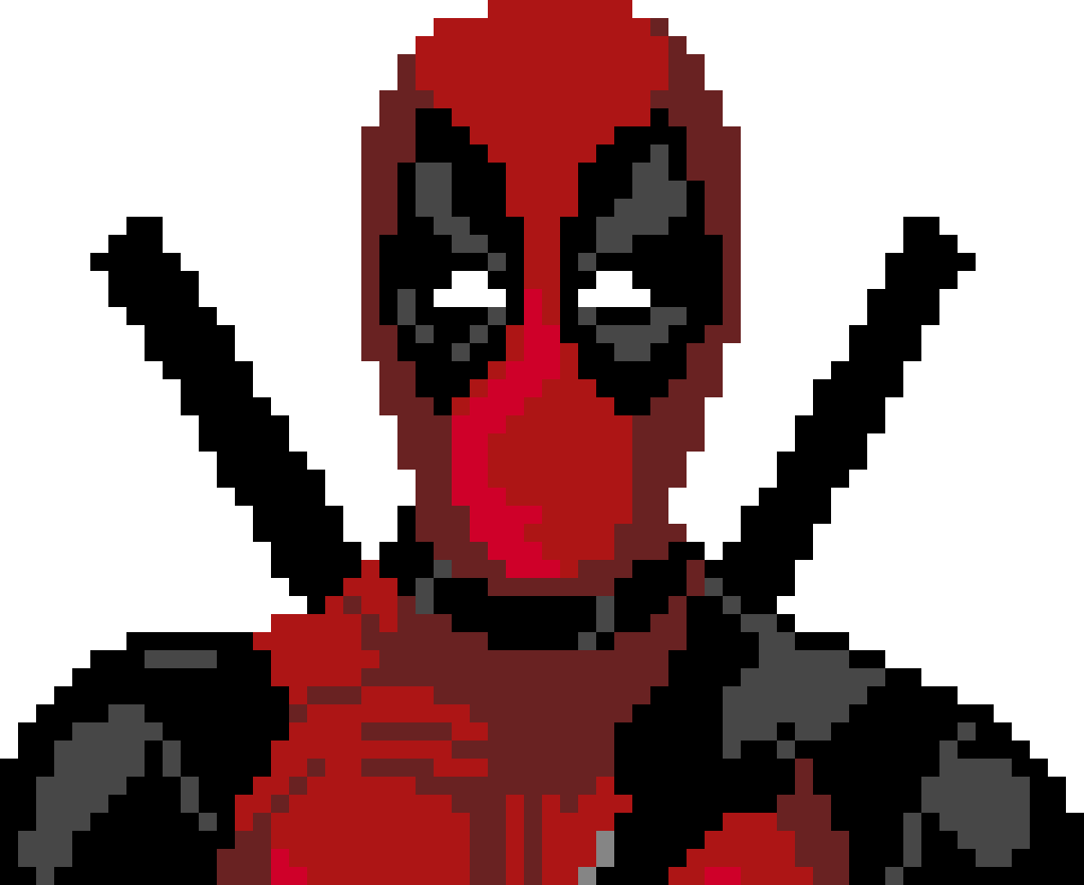 Wallpaper #Pmet-5IBSpphPi3-6ZVU246 Deadpool Deadpool Logo Pixel Art 1200x980 Png Download