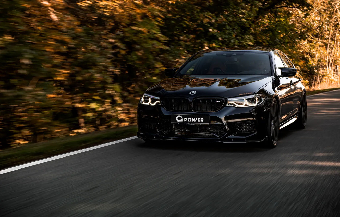 Wallpaper #z0X9ko4B7YBJg1BVTJ5P21 Wallpaper Black BMW Sedan G Power 2018 BMW M5 Four Door M5 V8