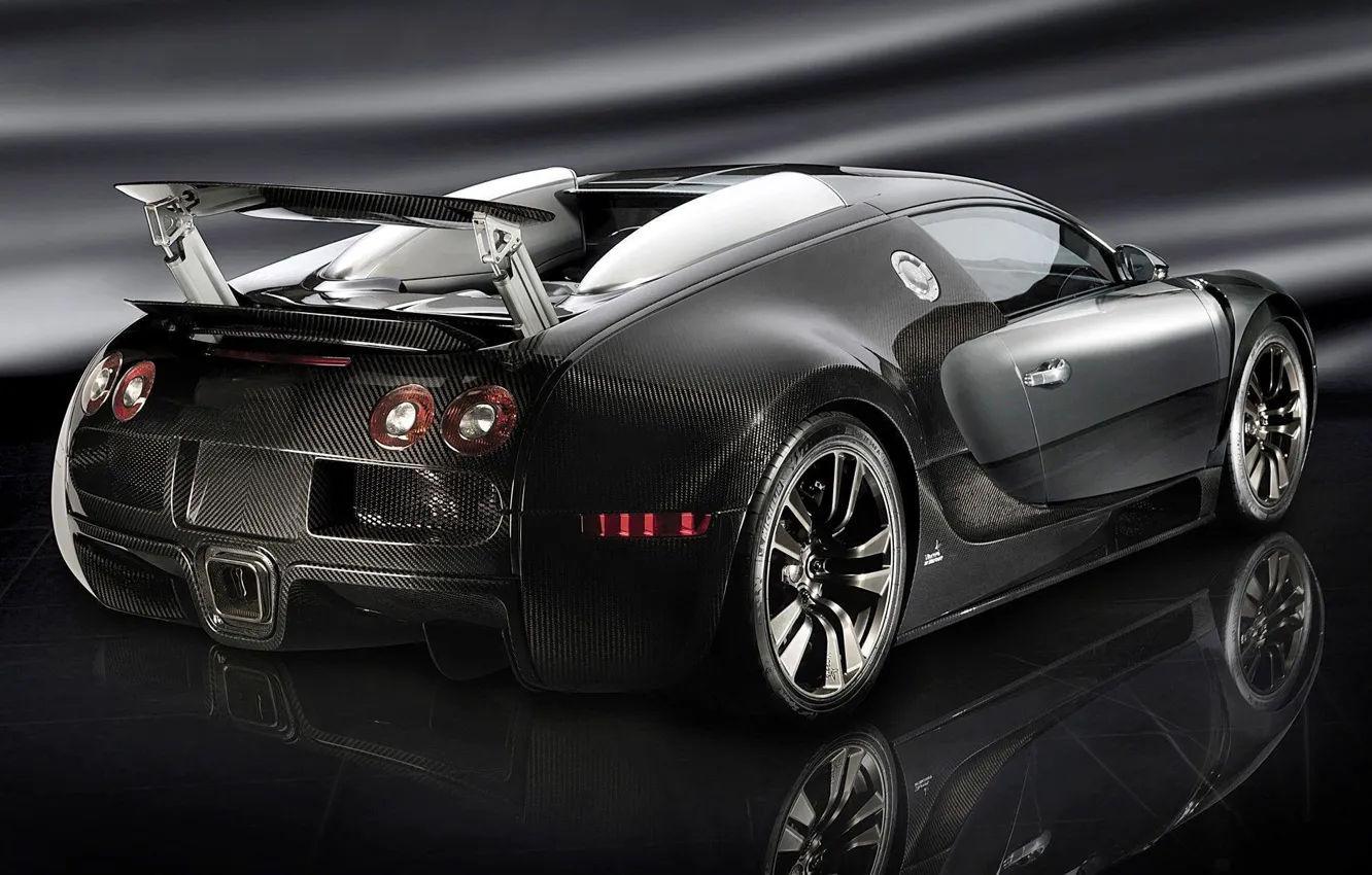 Wallpaper #4gO2ZpMBpyOg8YnE_NvA239 Wallpaper Tuning Coupe Bugatti Veyron Black Hypercar All Wheel