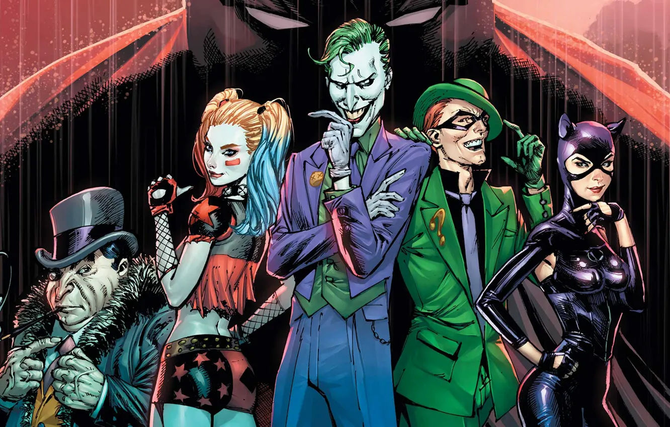 Wallpaper #_BnELo8BtGB6xQ78SpW-35 Batman and Joker Comic Wallpapers