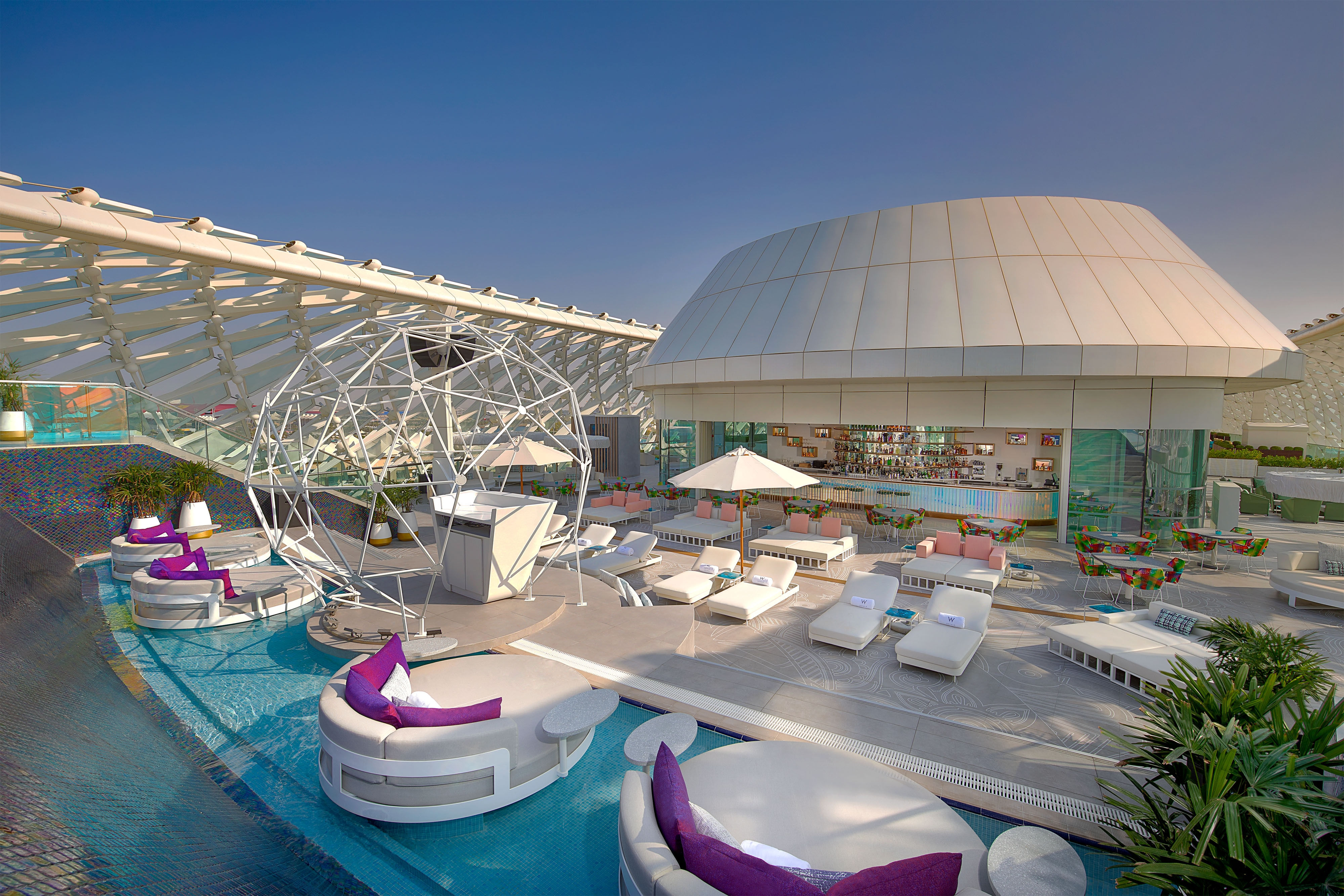 Wallpaper #8H3a844Bnwiau_P6rg0J42 5 Star Boutique Hotel in Abu Dhabi W Abu Dhabi Yas Island