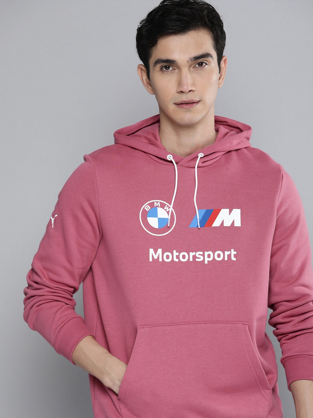 Wallpaper #DxciPpMBPLD5_VENFd-D247 Buy Puma Motorsport Men Dusty Pink BMW Ess Fleece Printed Hooded