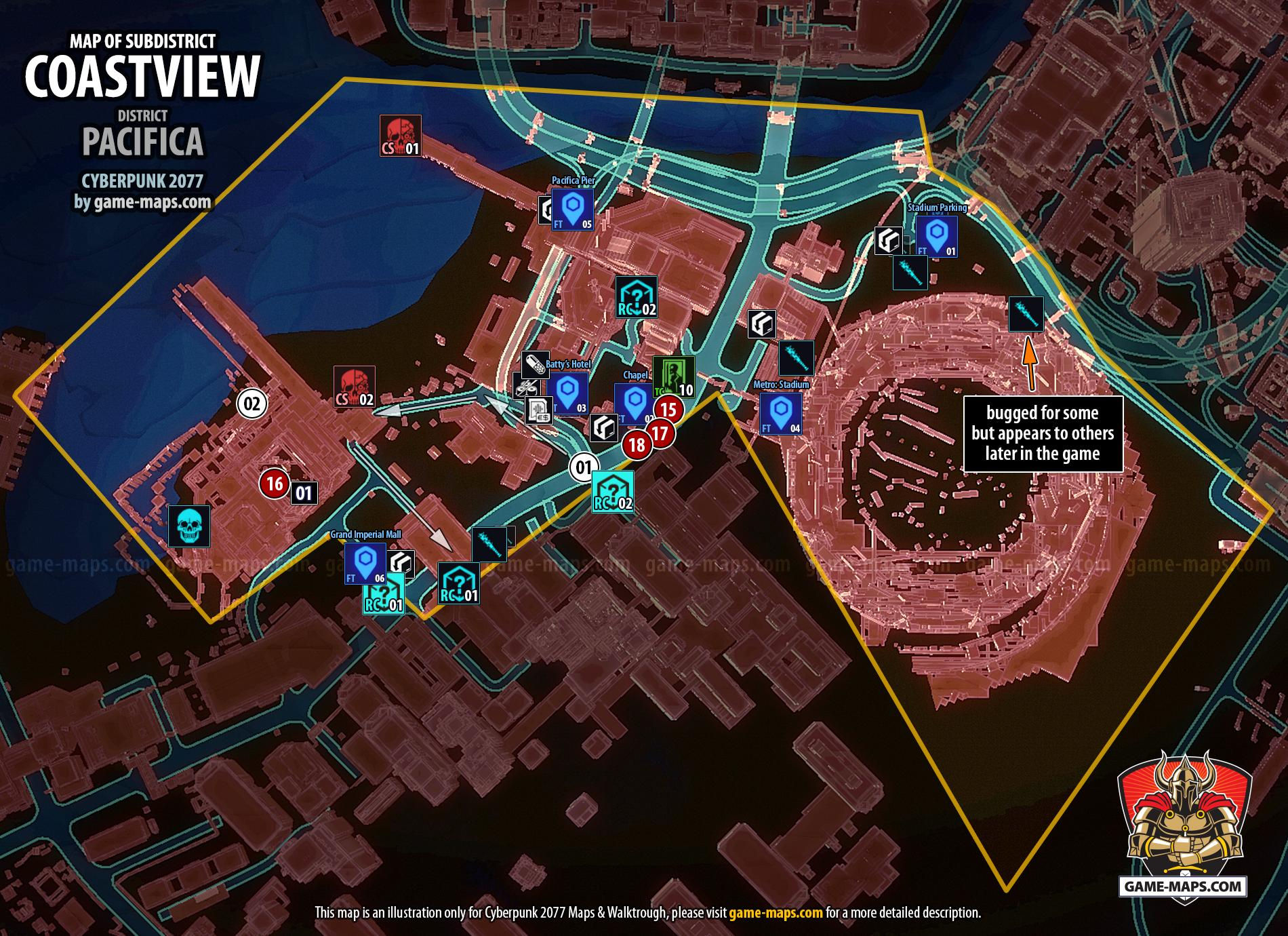 Wallpaper #2xk2BI8BtGB6xQ78rk2v43 Cyberpunk 2077 Full Night City Map Districts Revealed Vrogueco