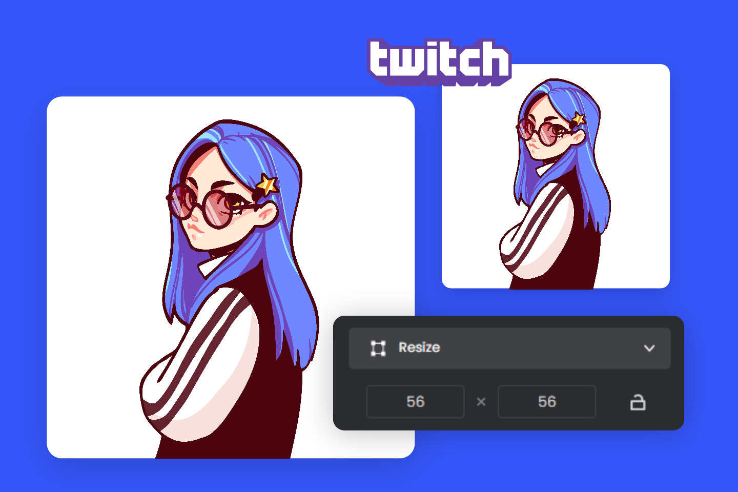 Wallpaper #tzvYcZcBSWmA-tzprZBd144 Twitch Emote Size Generator Infoupdateorg