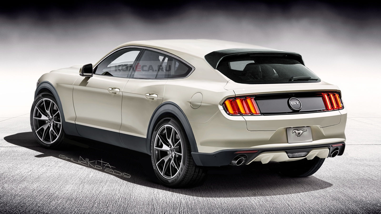 Wallpaper #9UVFk44B7YBJg1BV6p5s40 Ford Mustang SUV Prosze Tego Nie Robic