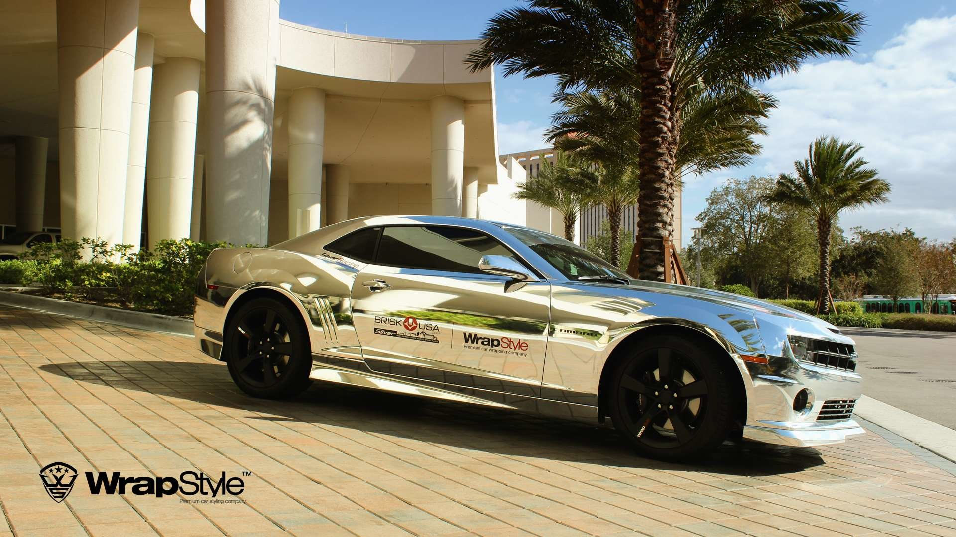 Wallpaper #NwPoZpMBpyOg8YnE99z4169 Chevrolet Camaro Chrome Gloss Wrap Wrapstyle