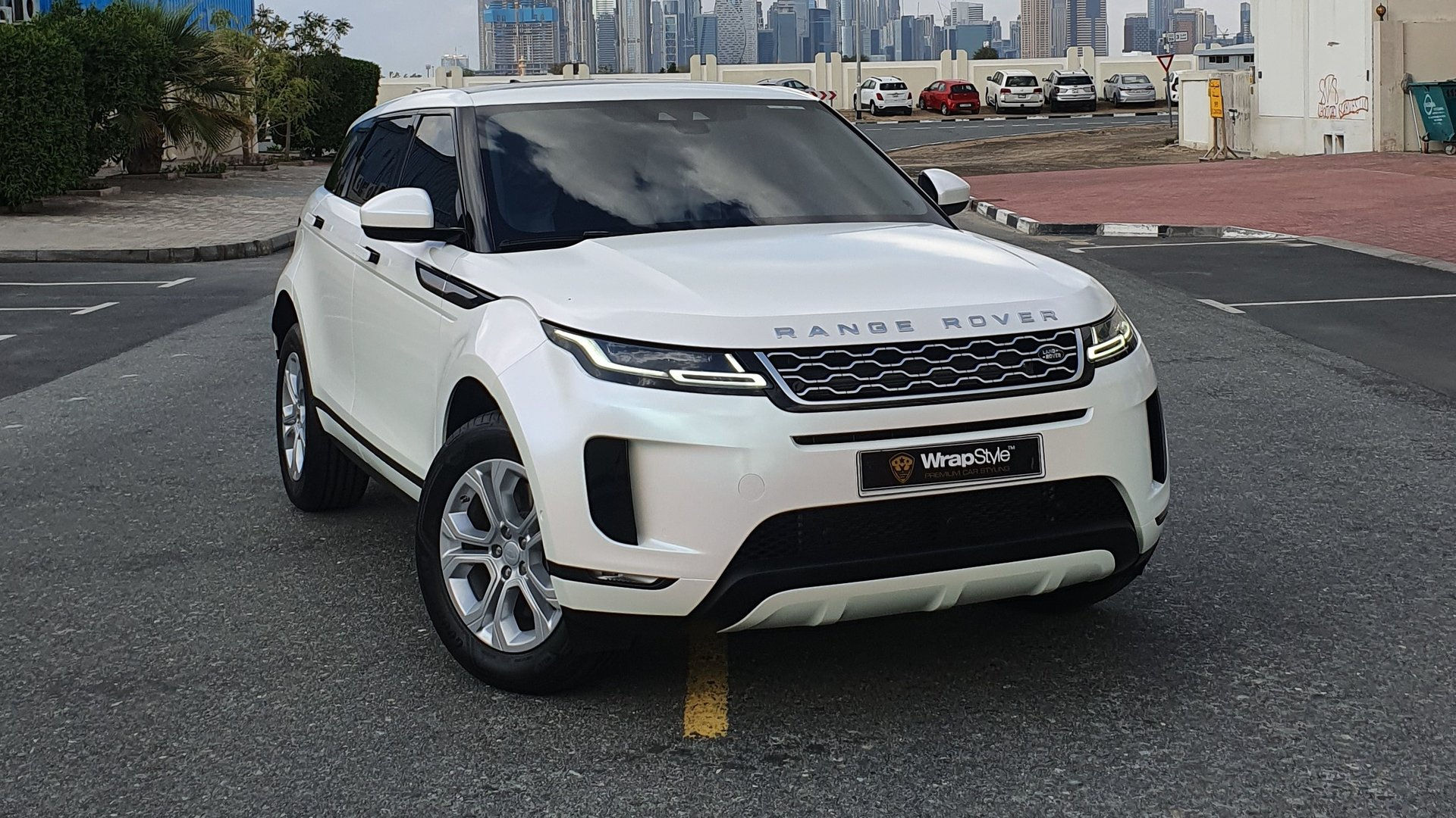 Wallpaper #HGc-B5MBSpphPi3-bcUr84 Range Rover Evoque White Gloss Wrap Wrapstyle