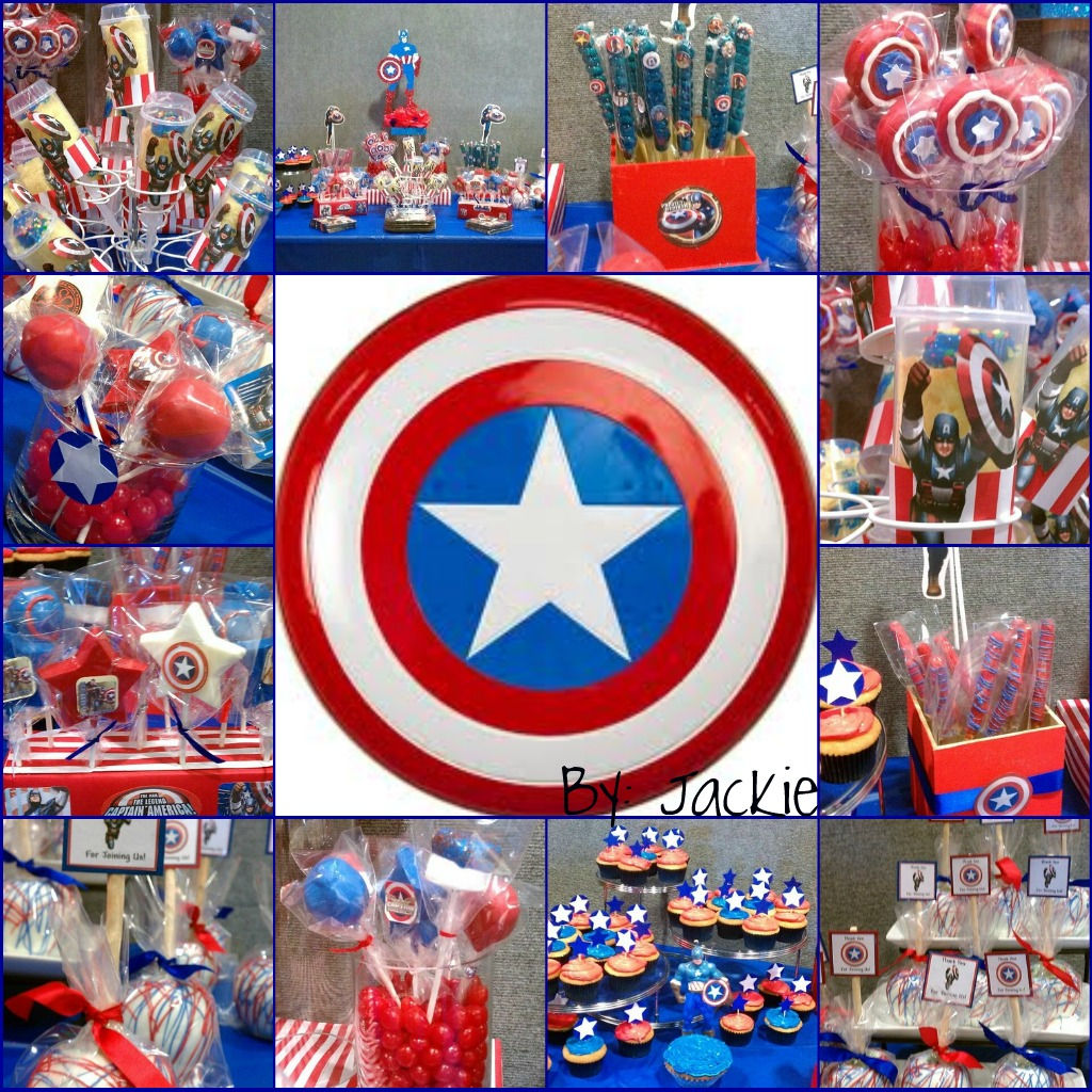 Wallpaper #THPrgo4BFI5NbQkszxmX10 A Patriotic Captain America Themed Birthday Party